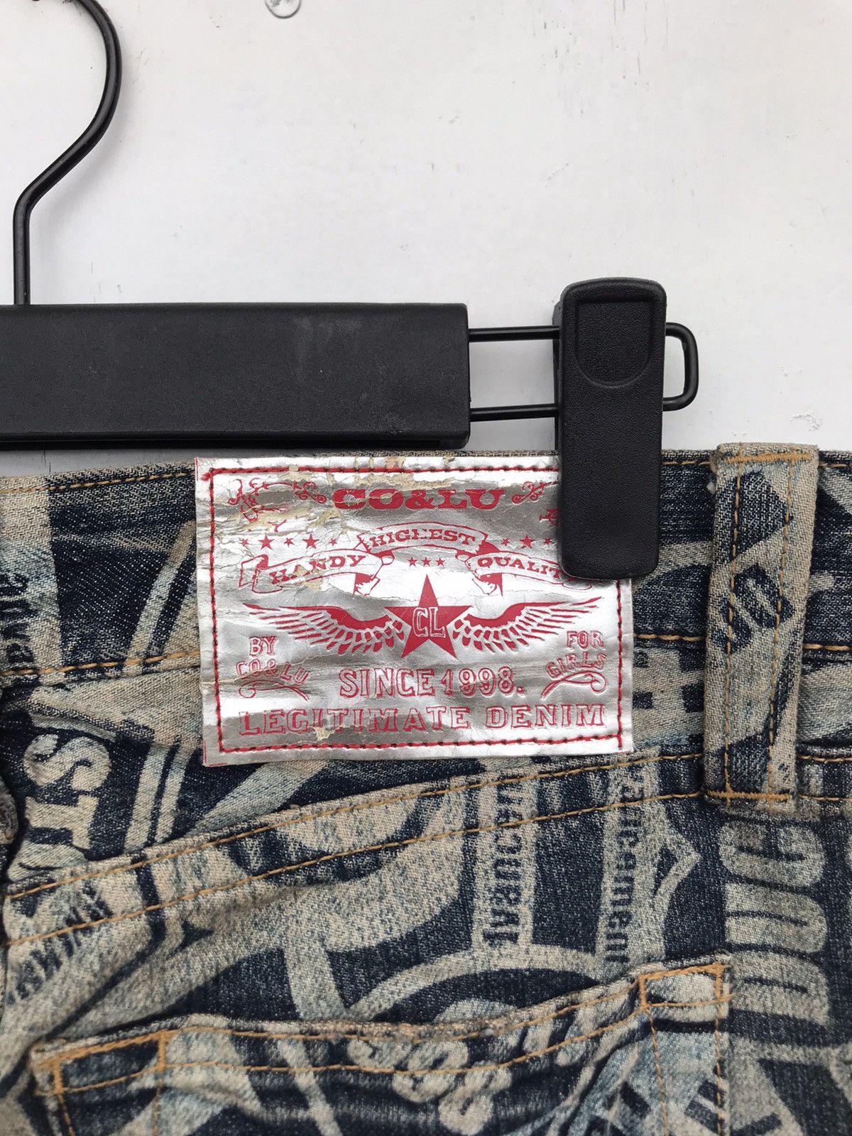 Japanese Brand Co & Lu Printed Hysteric Glamour Inspired Pant Size US 30 / EU 46 - 6 Thumbnail