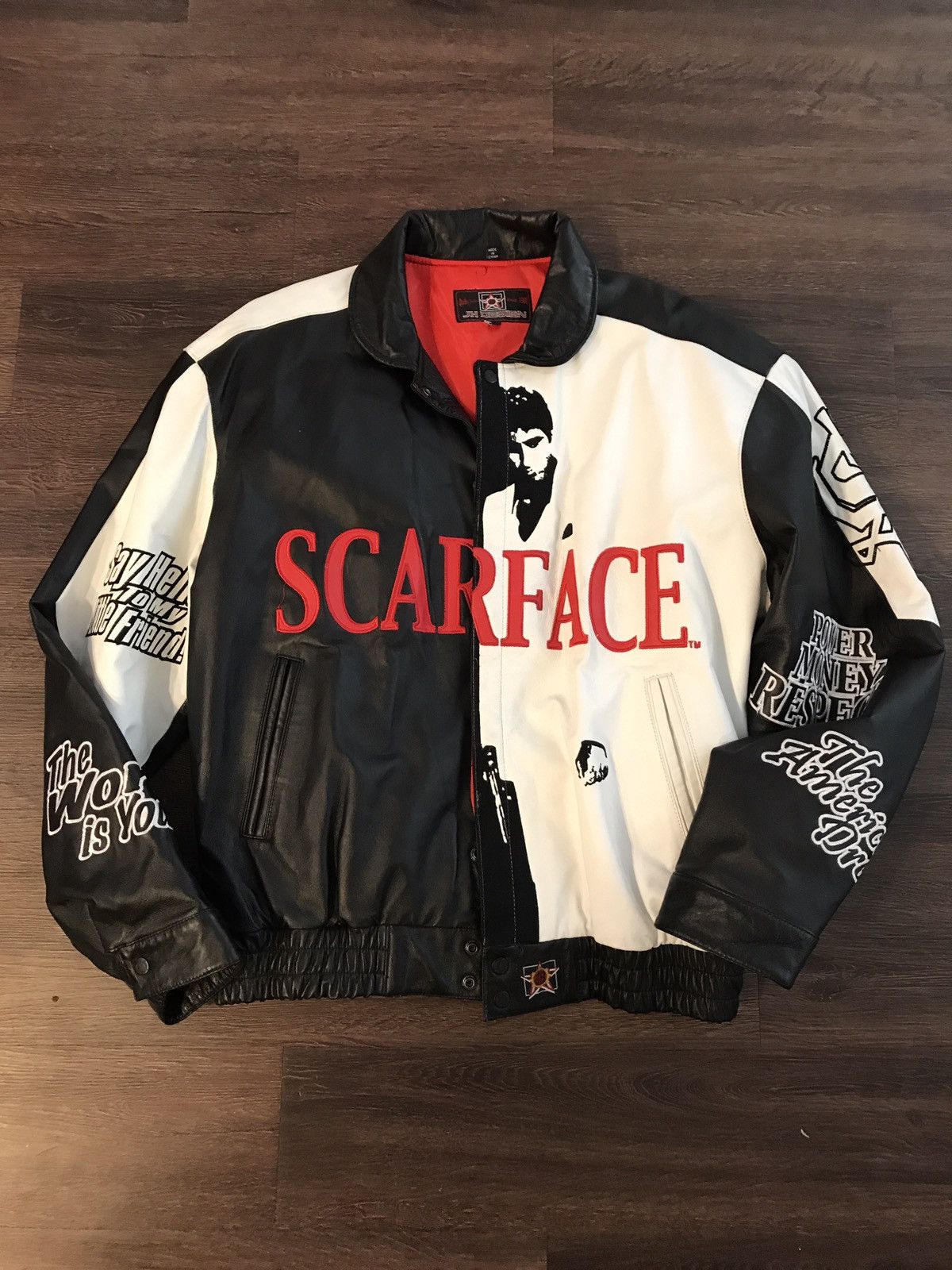 Jh Design Scarface Leather Jacket | Grailed