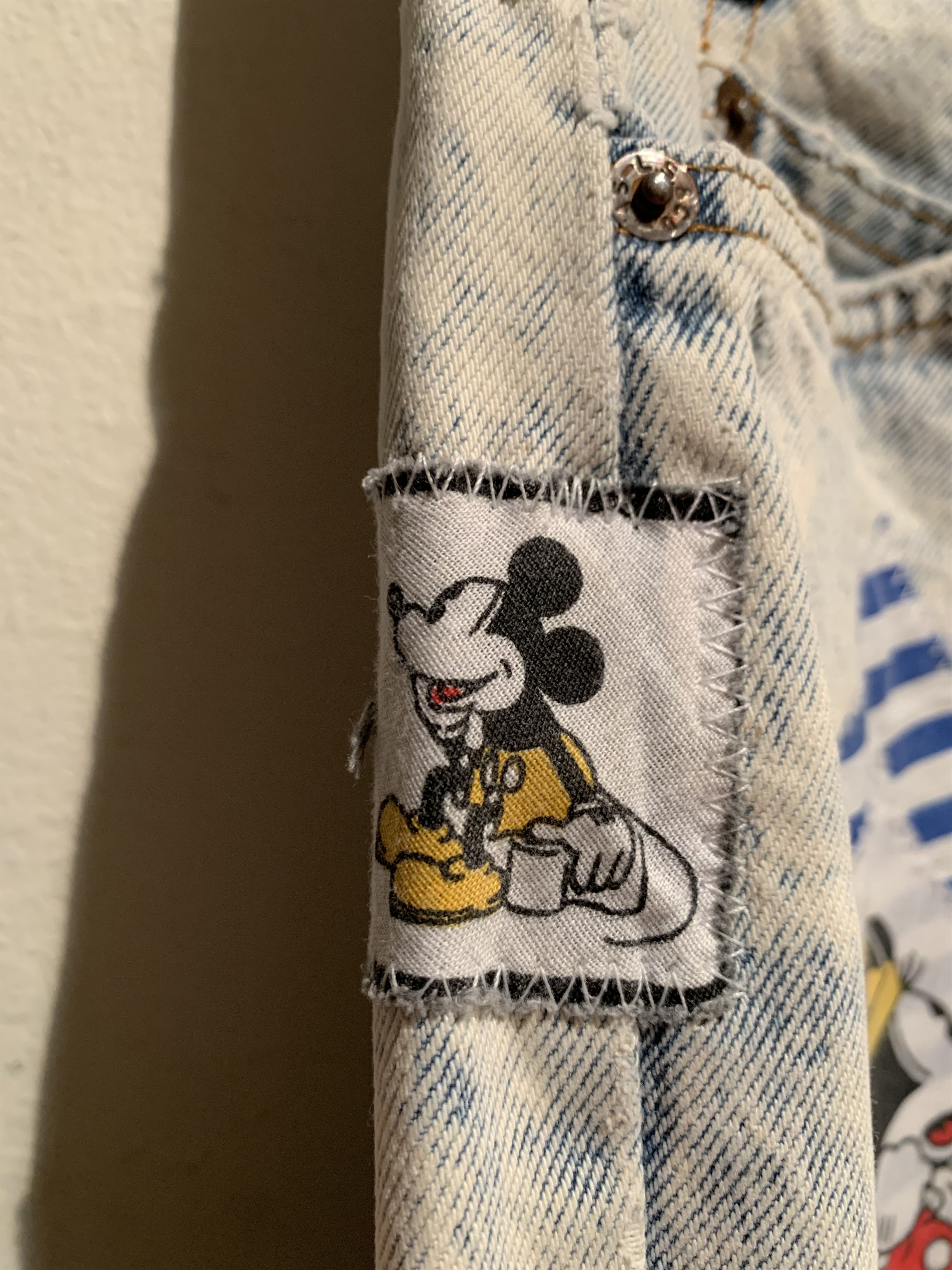 Levi's *RARE* Vintage Levi’s Disney Orange Tab Patchwork Shorts Size US 32 / EU 48 - 7 Thumbnail