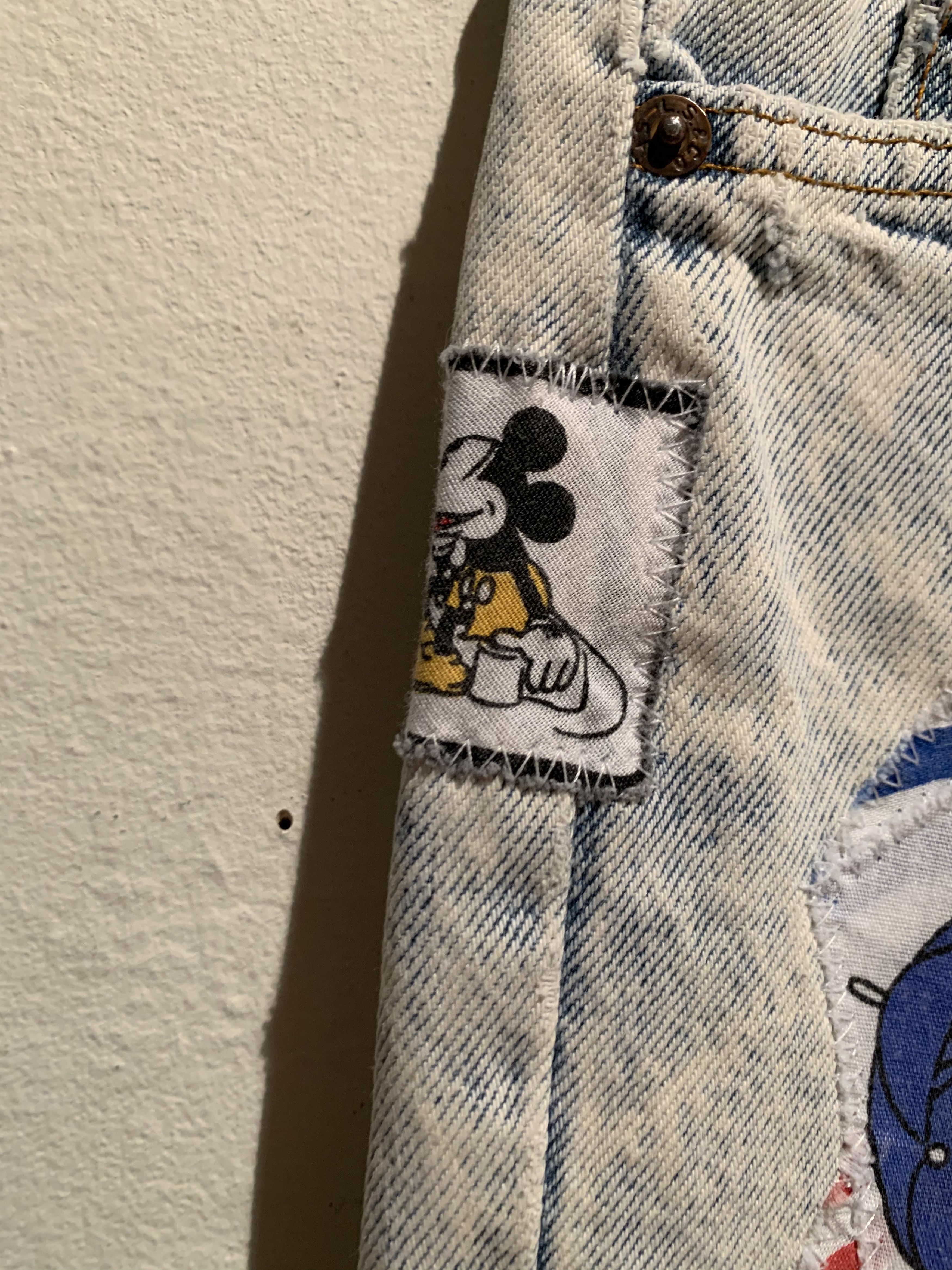 Levi's *RARE* Vintage Levi’s Disney Orange Tab Patchwork Shorts Size US 32 / EU 48 - 6 Thumbnail