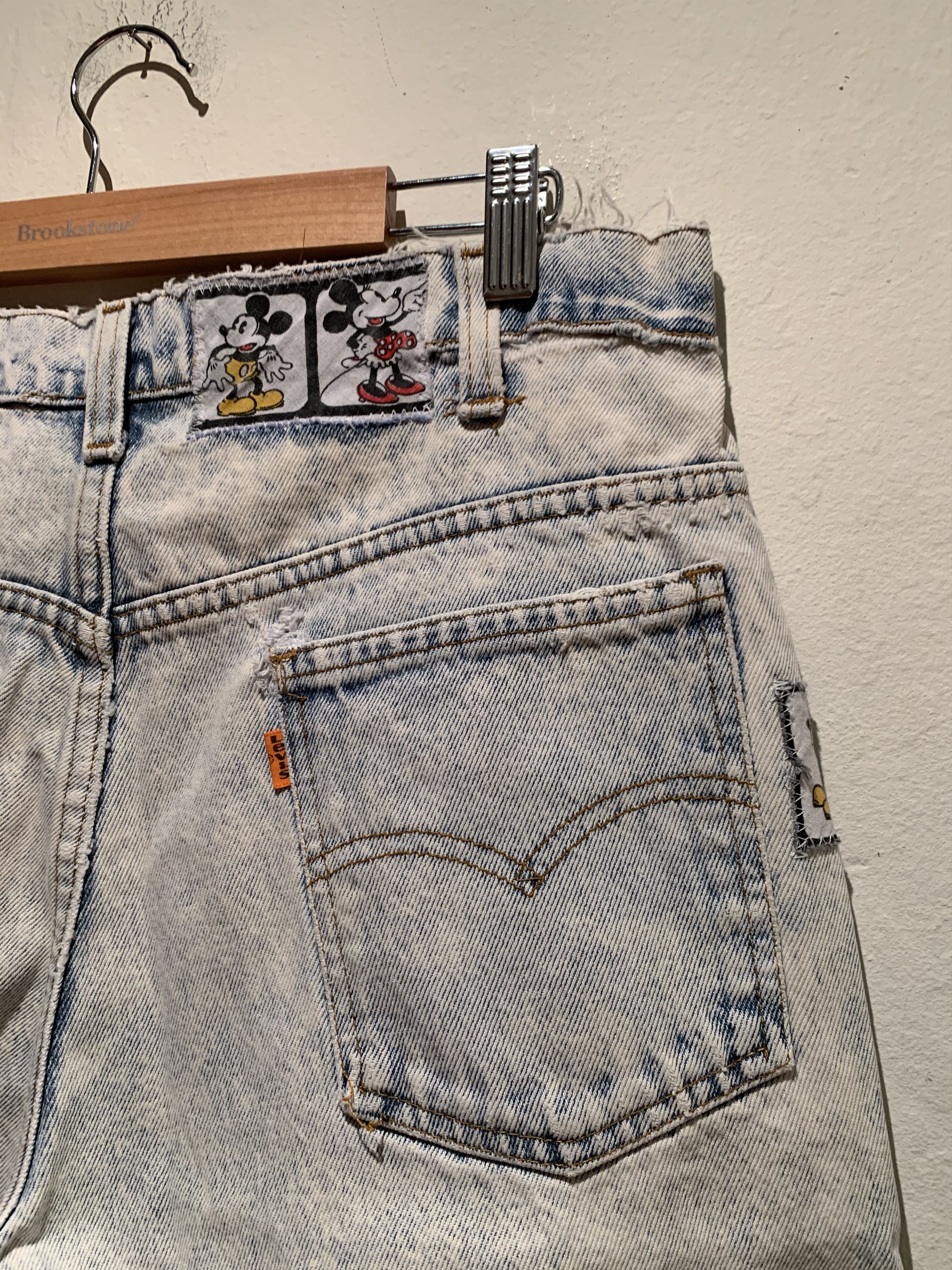 Levi's *RARE* Vintage Levi’s Disney Orange Tab Patchwork Shorts Size US 32 / EU 48 - 8 Thumbnail