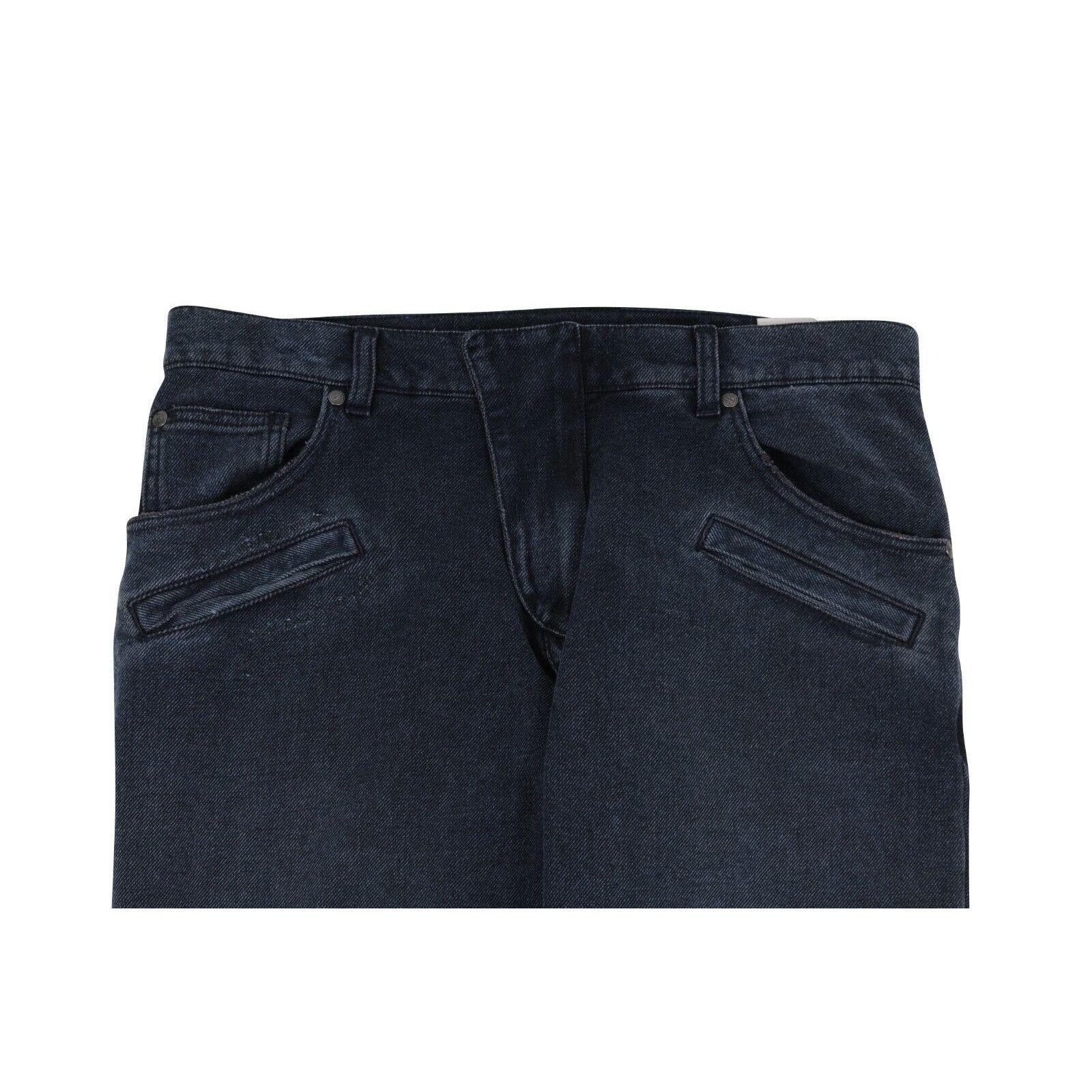 Pierre Balmain Blue Indigo Skinny Biker Jeans Size US 36 / EU 52 - 5 Thumbnail
