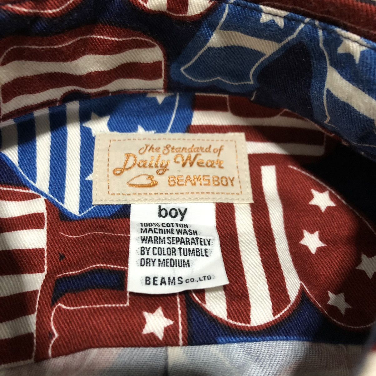 Beams Plus Vintage Japanese Beams Boy Hysteric Love Overprinted Shirt Size US S / EU 44-46 / 1 - 4 Thumbnail