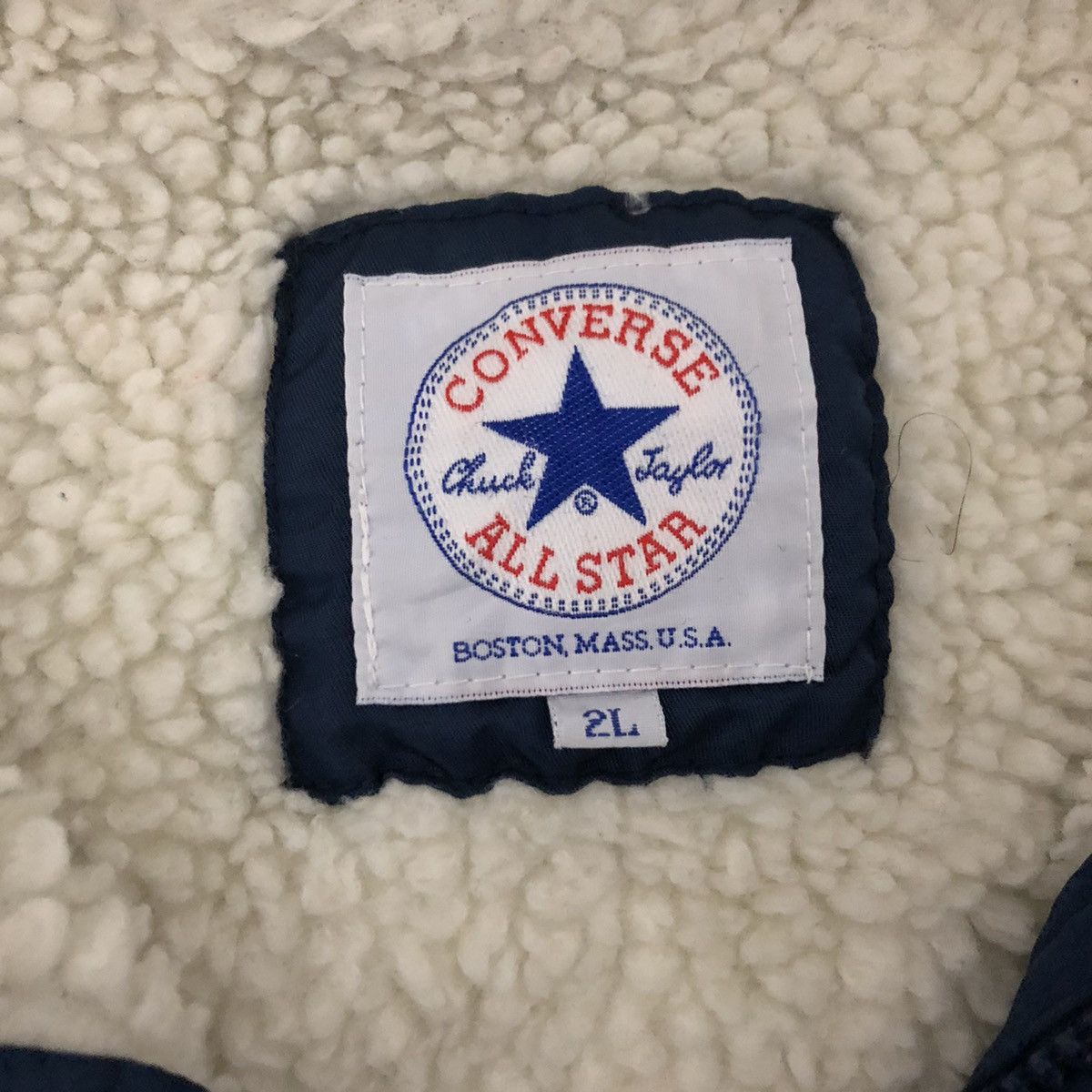 Converse × Vintage Vintage Converse All Star USA Hooded Long Jackets Size US XXL / EU 58 / 5 - 7 Thumbnail