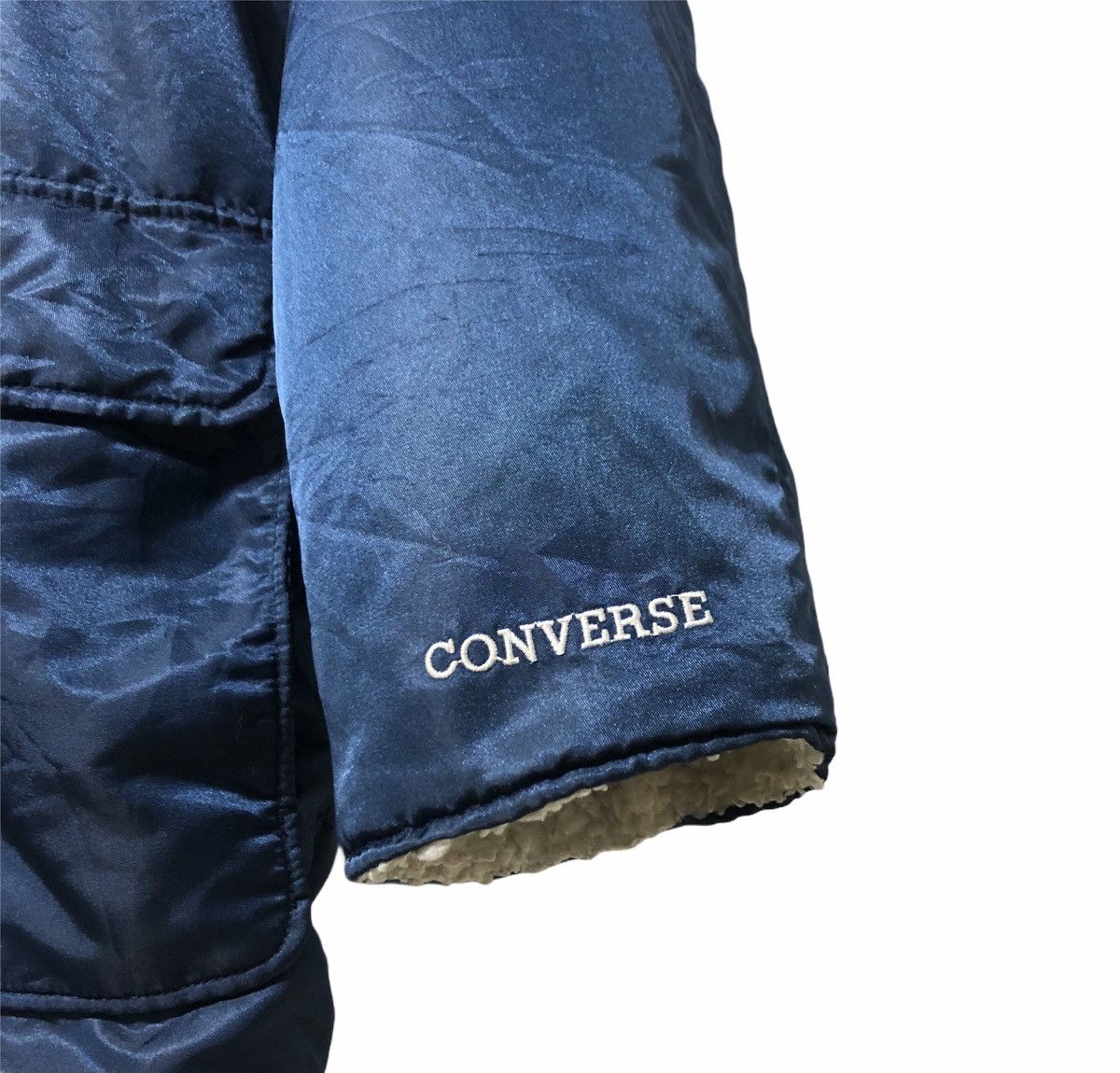 Converse × Vintage Vintage Converse All Star USA Hooded Long Jackets Size US XXL / EU 58 / 5 - 4 Thumbnail