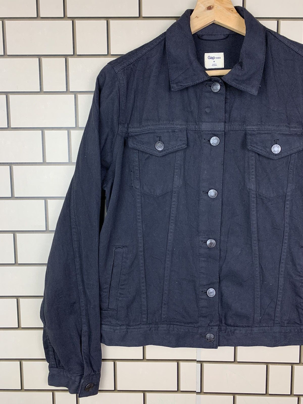 Gap × Vintage Vintage Trucker Gap Denim Jacket Size M / US 6-8 / IT 42-44 - 4 Thumbnail