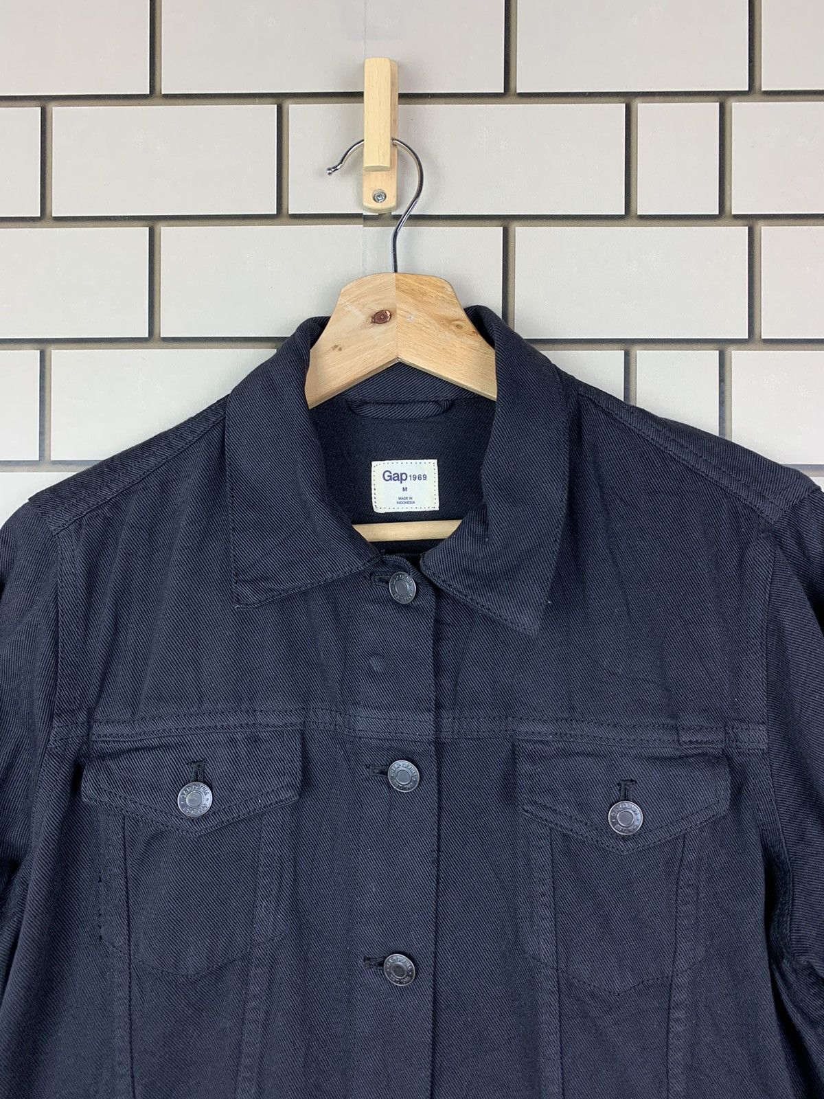 Gap × Vintage Vintage Trucker Gap Denim Jacket Size M / US 6-8 / IT 42-44 - 2 Thumbnail