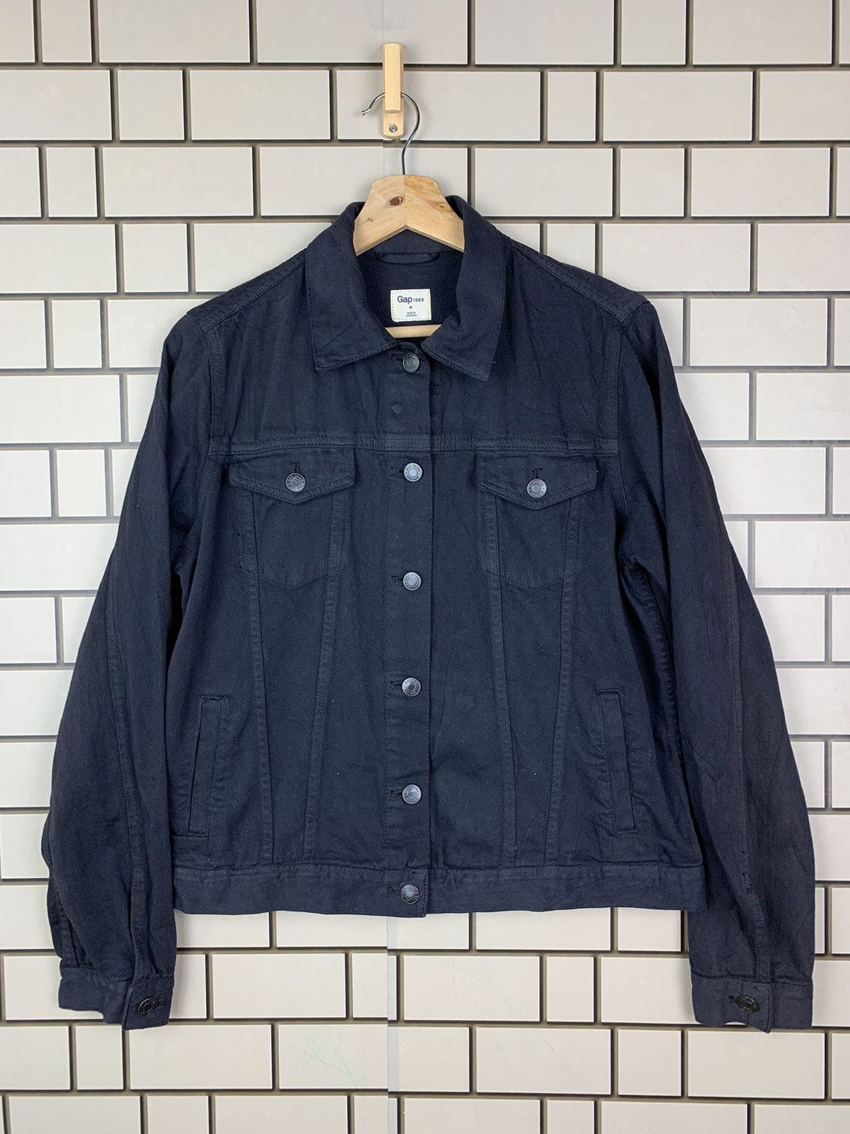 Gap × Vintage Vintage Trucker Gap Denim Jacket Size M / US 6-8 / IT 42-44 - 1 Thumbnail