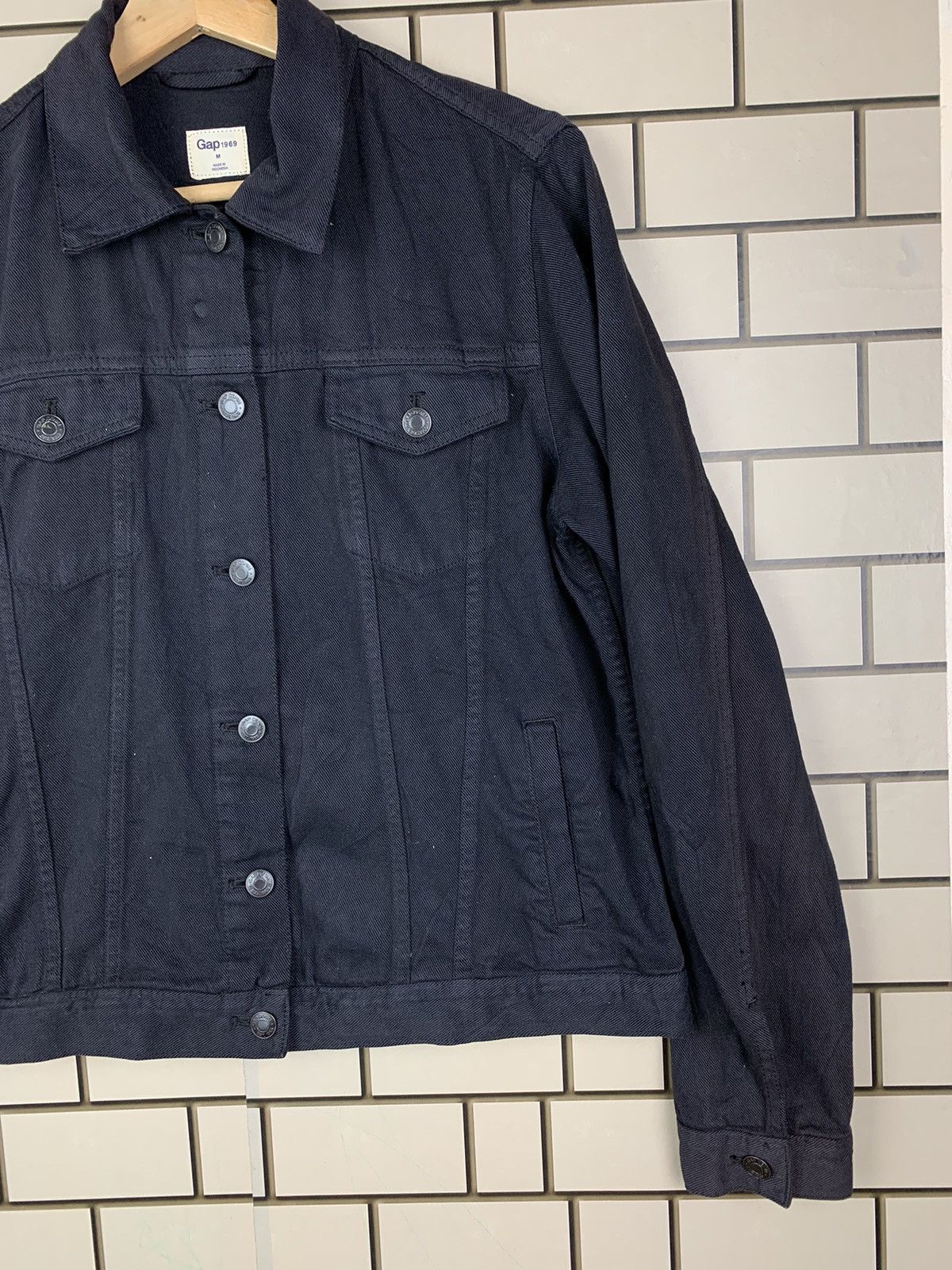 Gap × Vintage Vintage Trucker Gap Denim Jacket Size M / US 6-8 / IT 42-44 - 5 Thumbnail