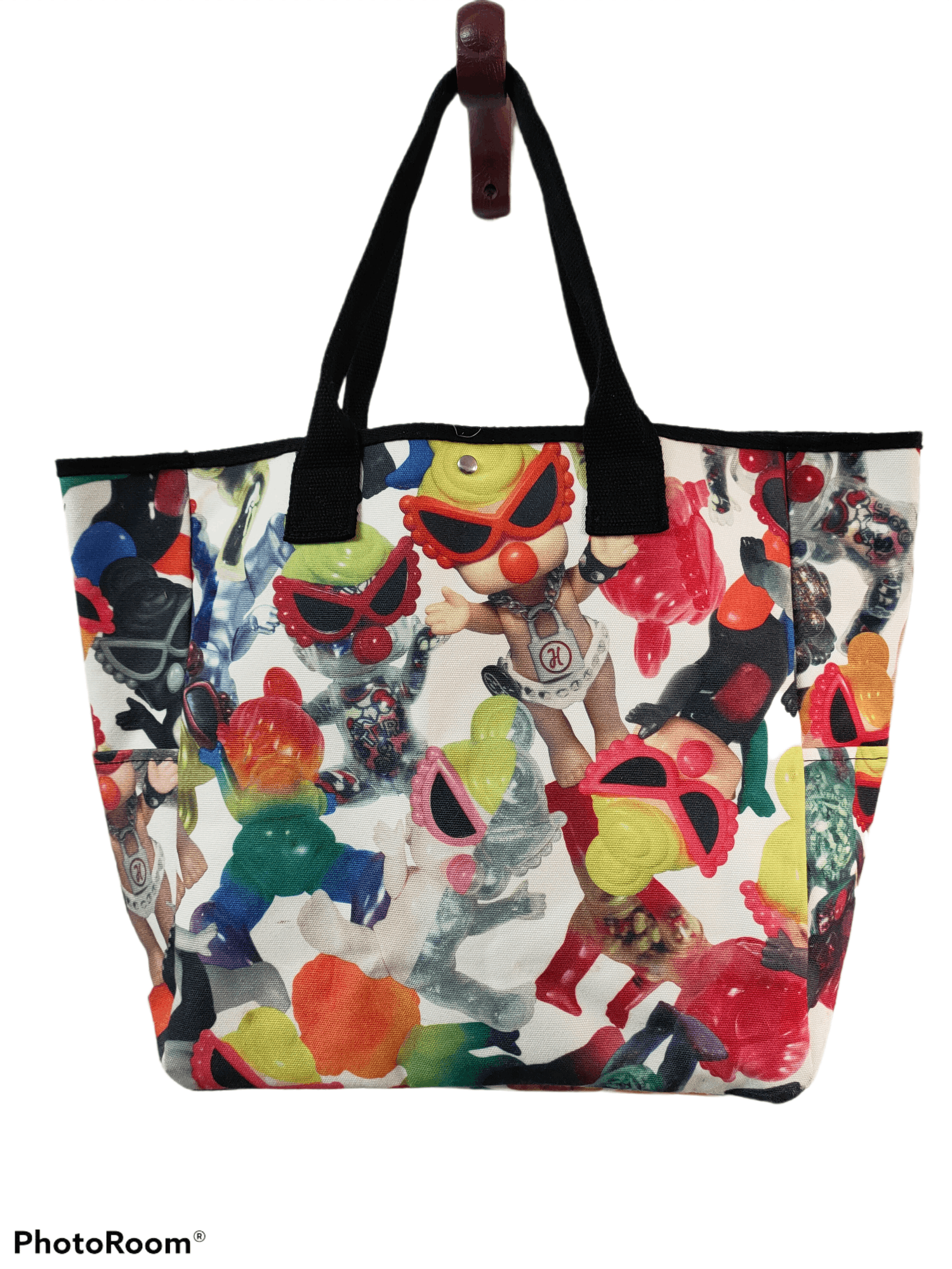 Hysteric Glamour × Japanese Brand Over Print Hysteric Mini Tote Bag by Hysteric Glamour Size ONE SIZE - 2 Thumbnail
