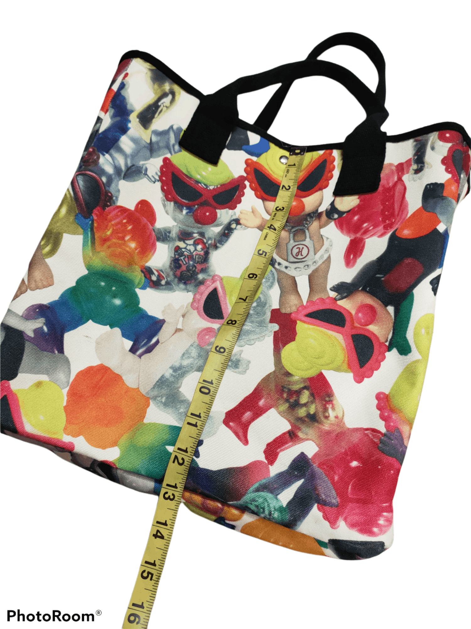 Hysteric Glamour × Japanese Brand Over Print Hysteric Mini Tote Bag by Hysteric Glamour Size ONE SIZE - 3 Thumbnail