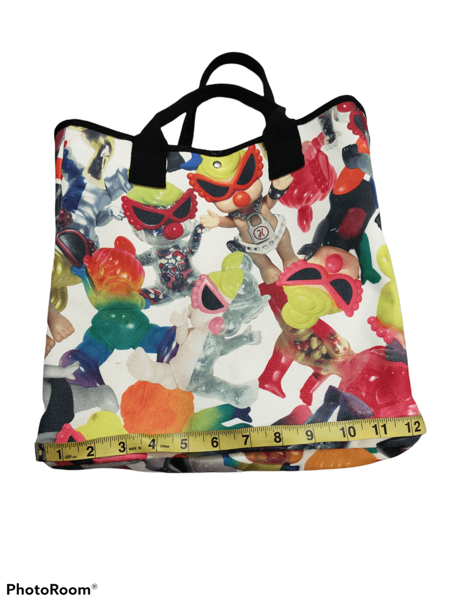 Hysteric Glamour × Japanese Brand Over Print Hysteric Mini Tote Bag by Hysteric Glamour Size ONE SIZE - 4 Thumbnail
