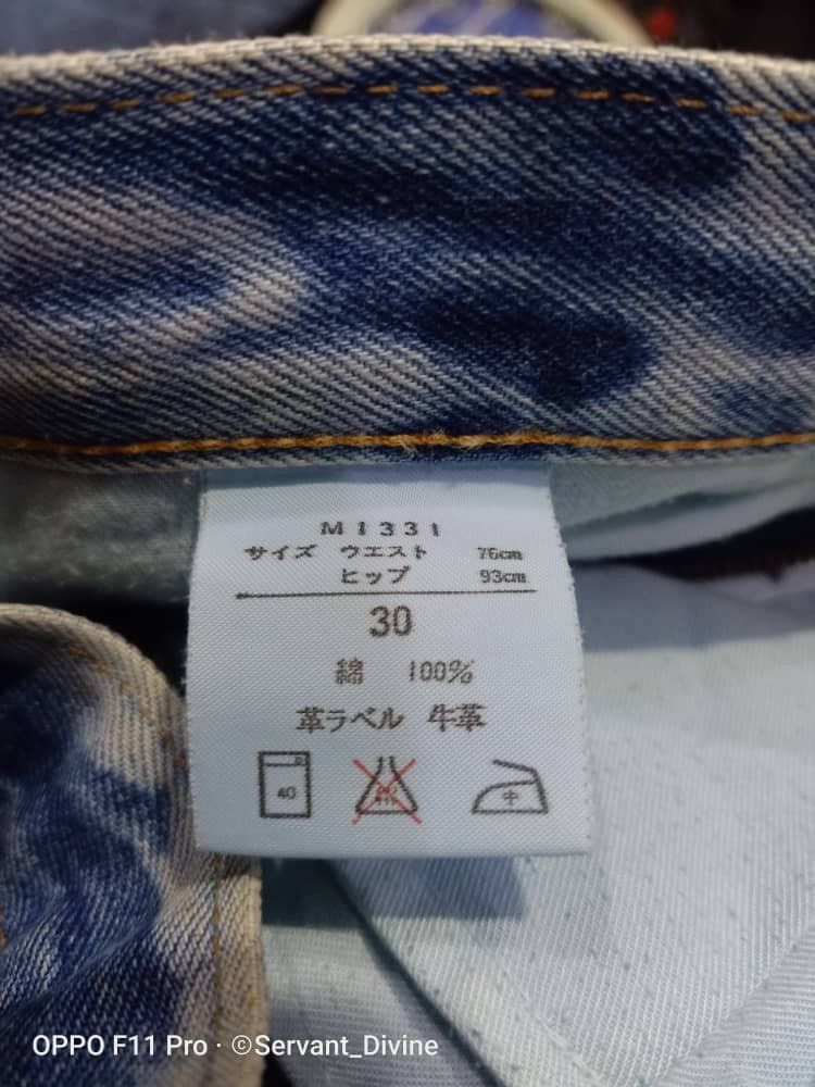 Vintage × Wrangler Vintage WRANGLER BLUE THUNDER ACID WASH Denim Jeans Size US 30 / EU 46 - 7 Thumbnail