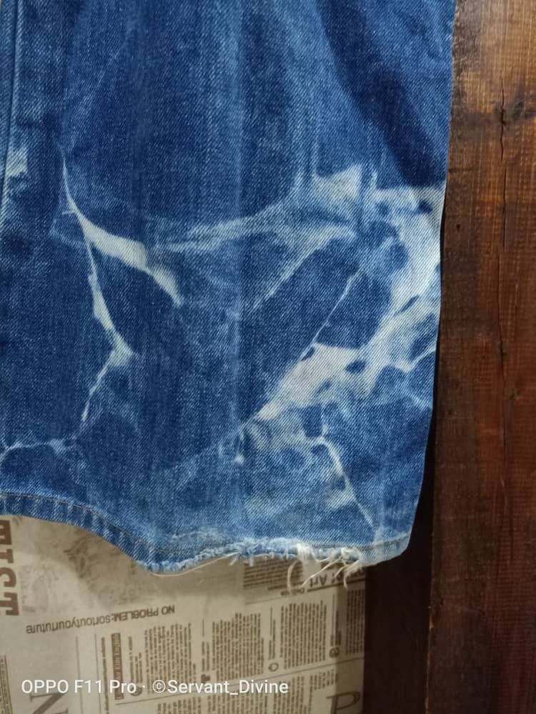 Vintage × Wrangler Vintage WRANGLER BLUE THUNDER ACID WASH Denim Jeans Size US 30 / EU 46 - 8 Thumbnail