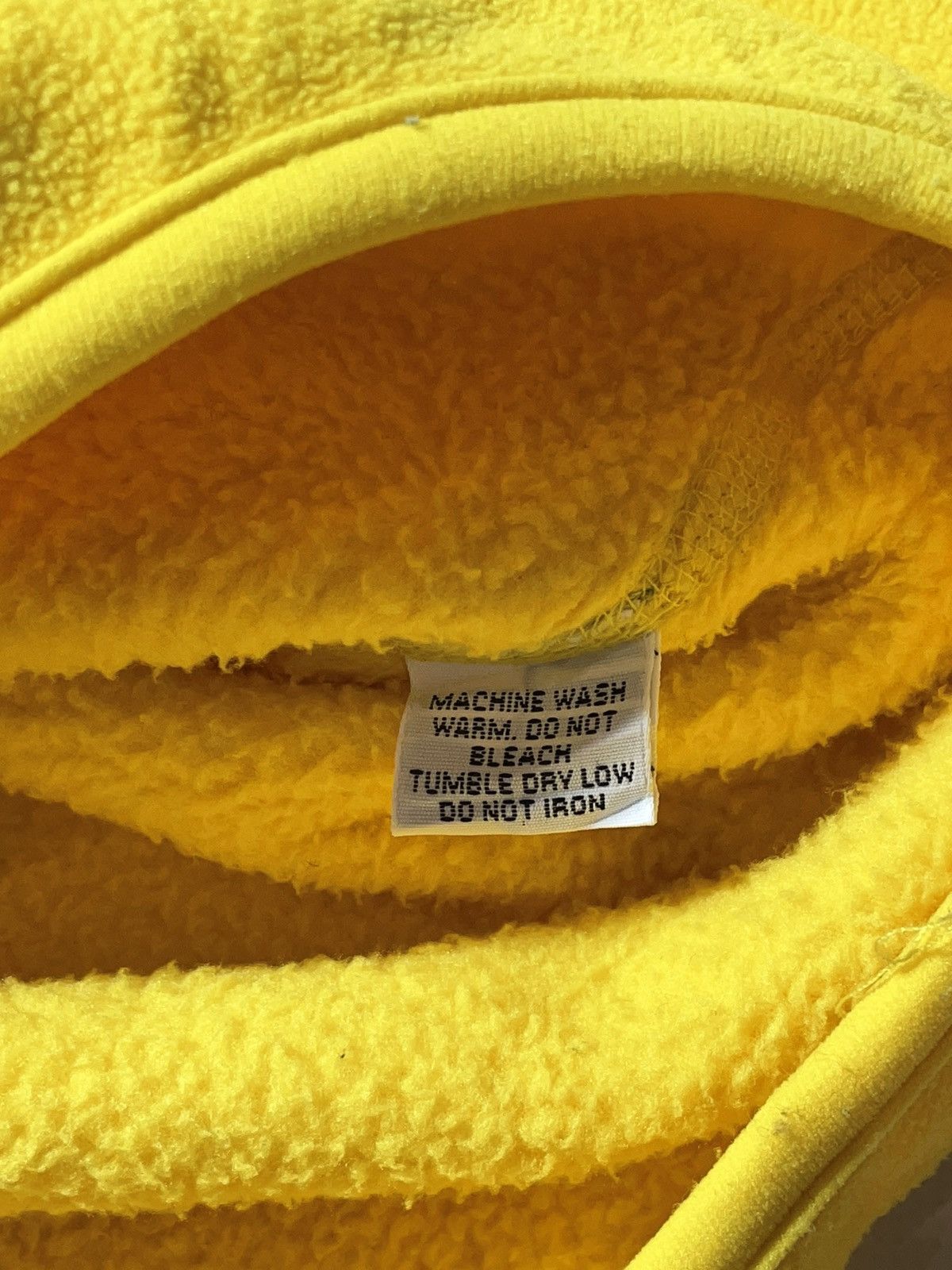 Ralph Lauren Vintage Polo Sport Yellow Fleece Size US L / EU 52-54 / 3 - 10 Thumbnail