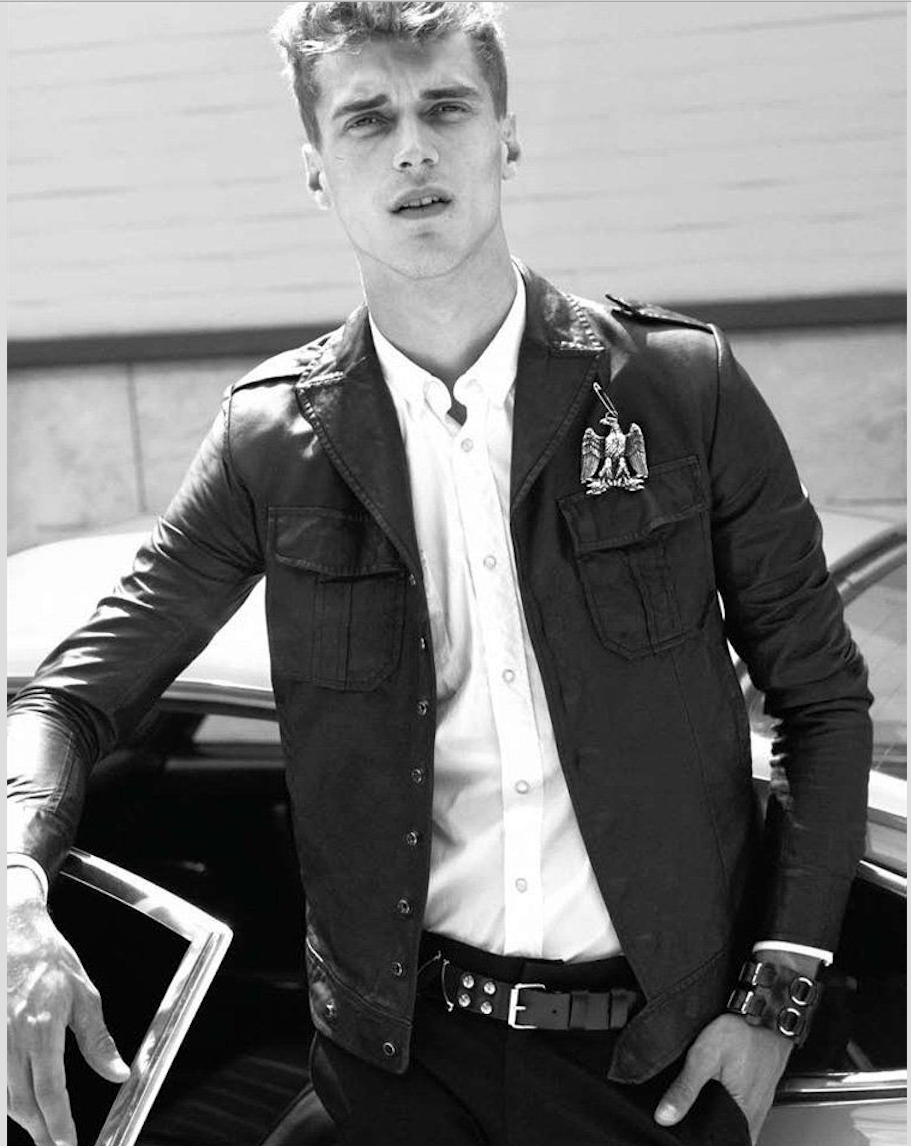 Balmain Black leather jacket Decarnin | Grailed