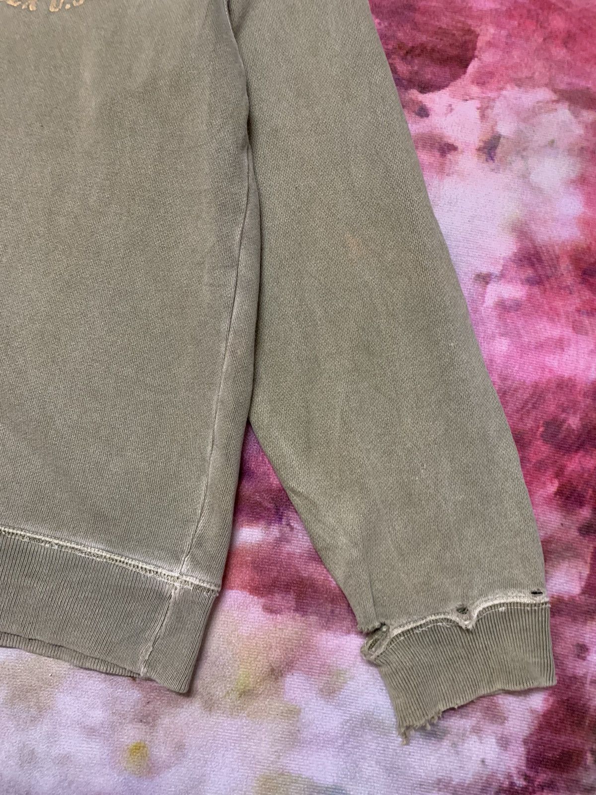 Vintage AVIREX Kraut Krusher Bomber Thashed Sweatshirt