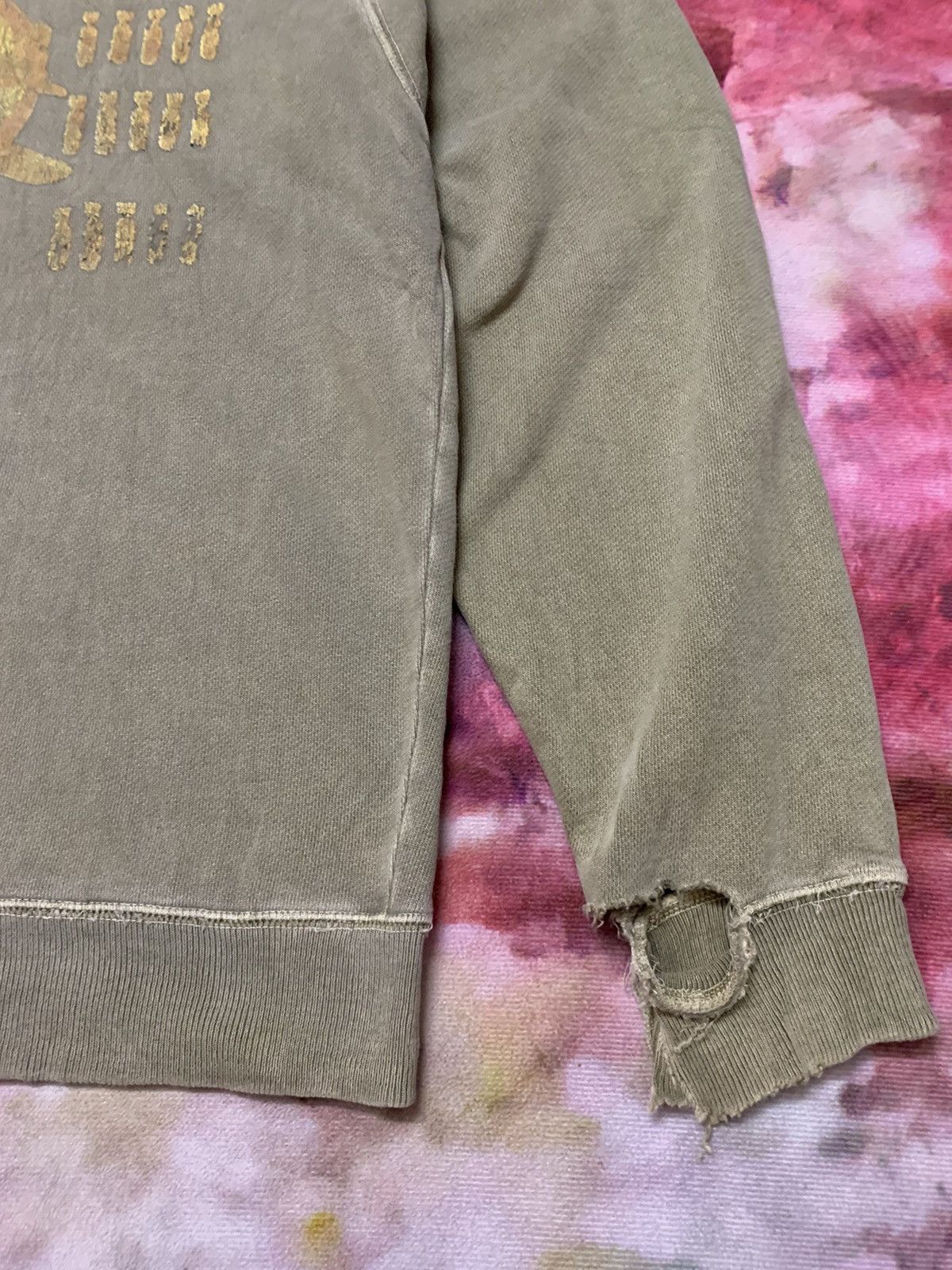 Vintage AVIREX Kraut Krusher Bomber Thashed Sweatshirt
