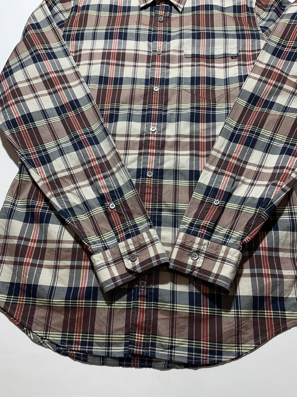 Gucci Gucci Plaid Skinny Shirt Size US M / EU 48-50 / 2 - 4 Thumbnail