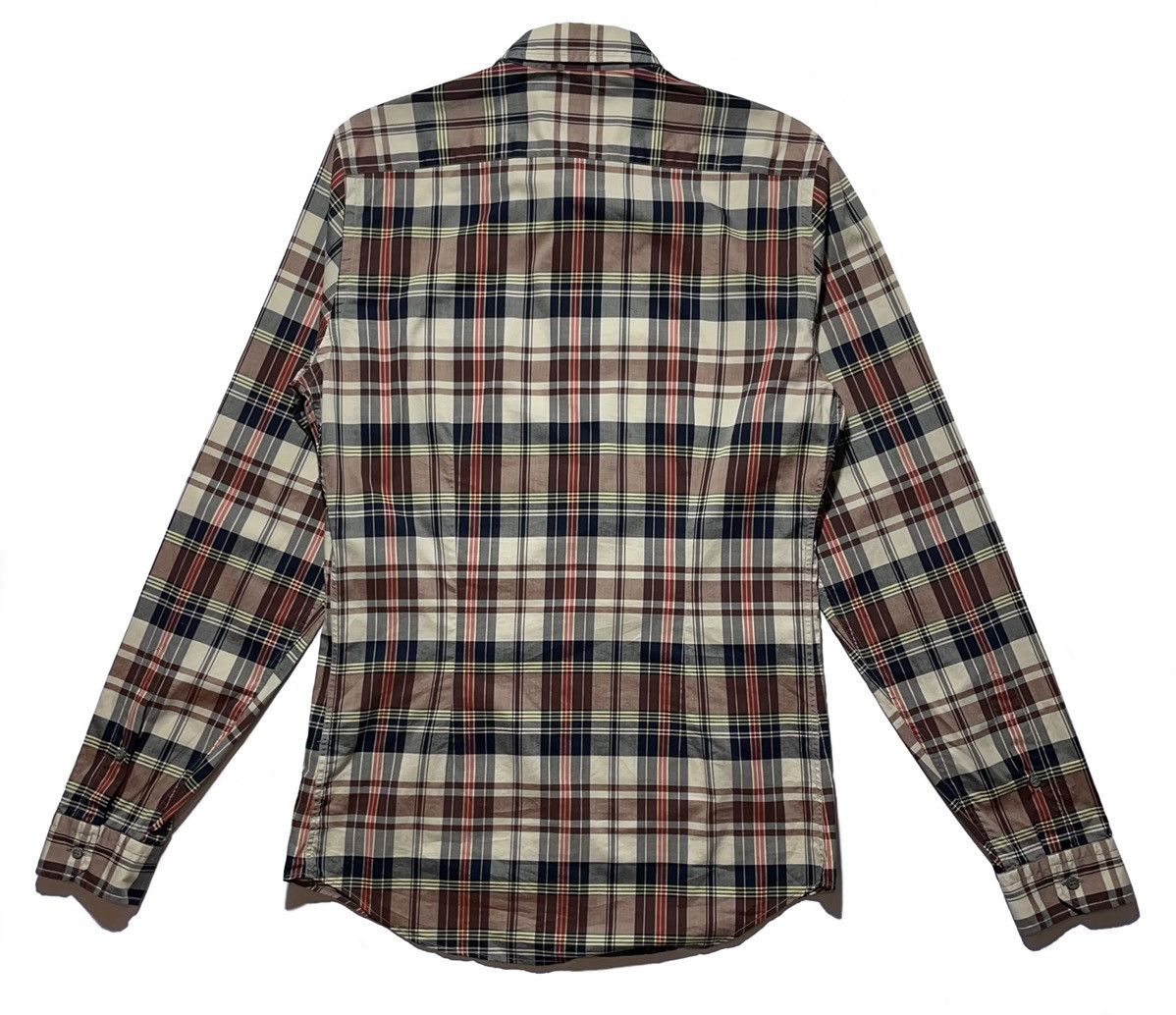 Gucci Gucci Plaid Skinny Shirt Size US M / EU 48-50 / 2 - 2 Thumbnail