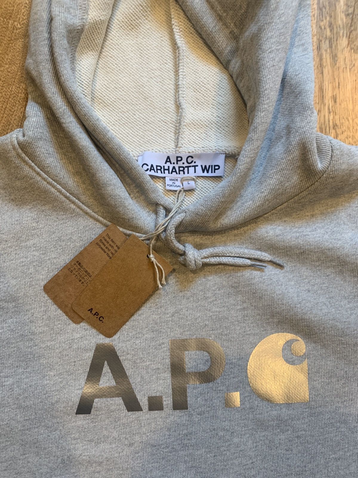 A.P.C. × Carhartt Wip A.P.C. x Carhartt WIP Edition Stash Hoodie Size US L / EU 52-54 / 3 - 3 Thumbnail