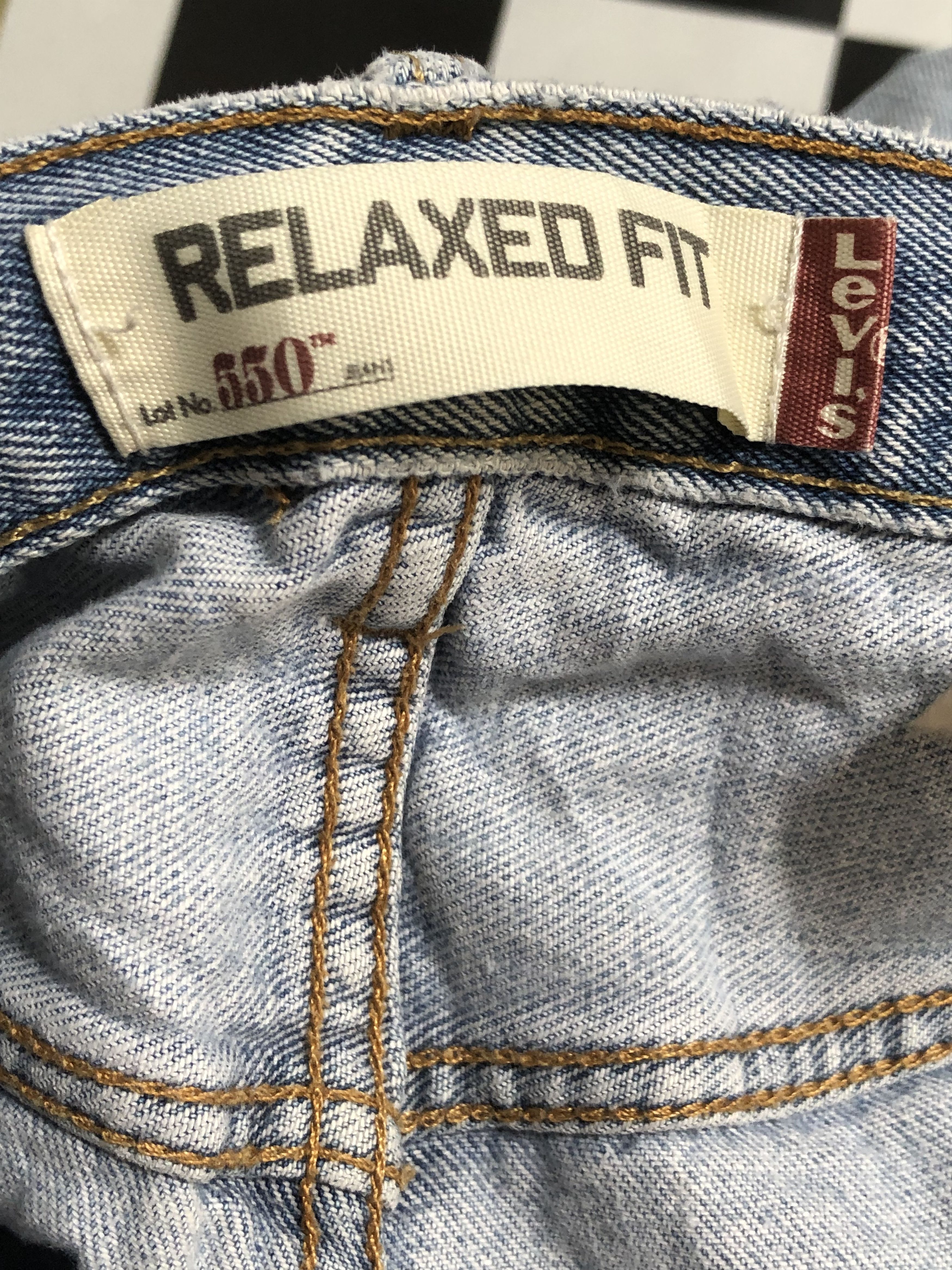 Levi's Vintage Levis 550 Relaxed Fit Jeans L345 Size US 38 / EU 54 - 14 Thumbnail
