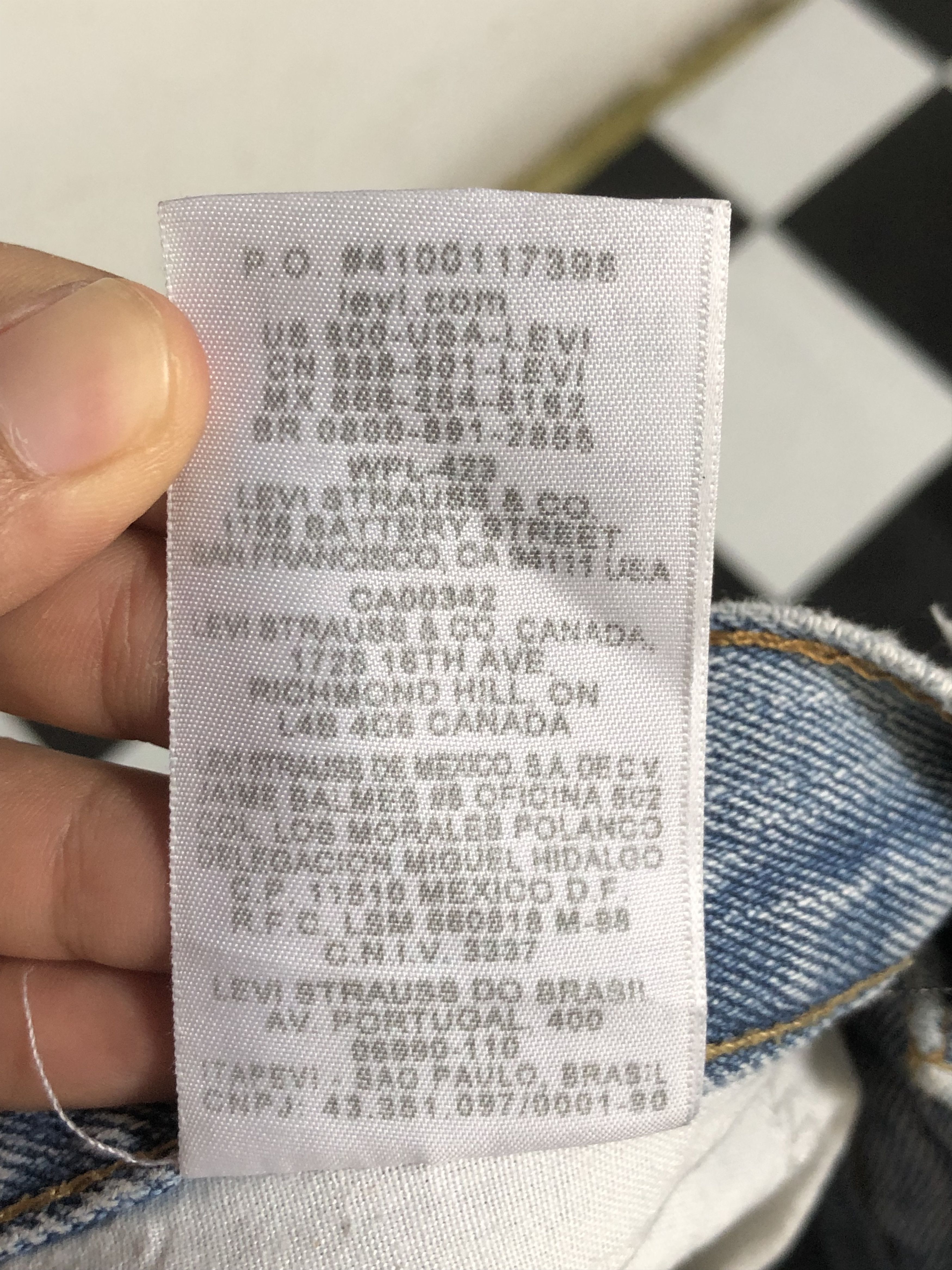 Levi's Vintage Levis 550 Relaxed Fit Jeans L345 Size US 38 / EU 54 - 16 Thumbnail