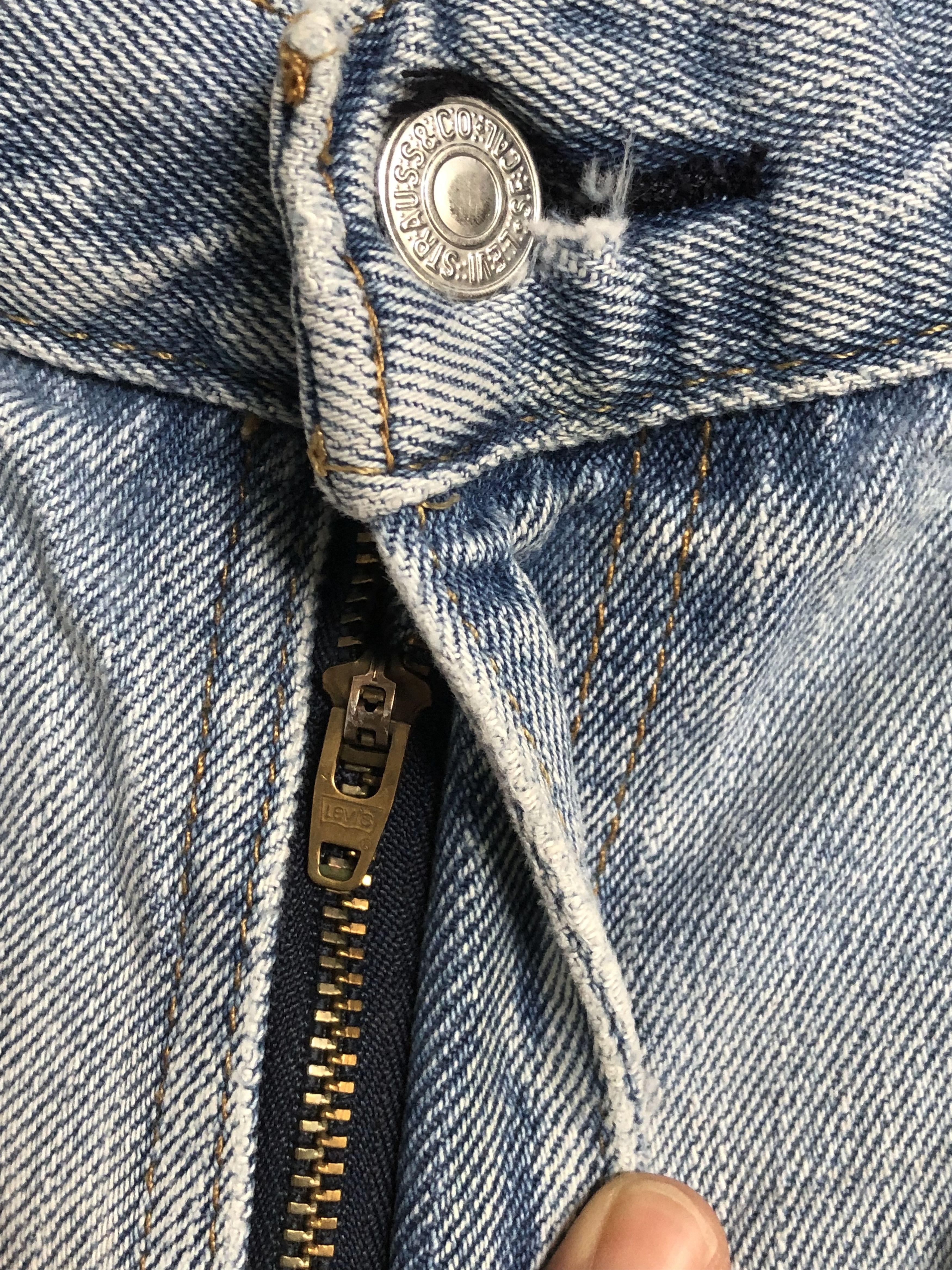 Levi's Vintage Levis 550 Relaxed Fit Jeans L345 Size US 38 / EU 54 - 3 Thumbnail