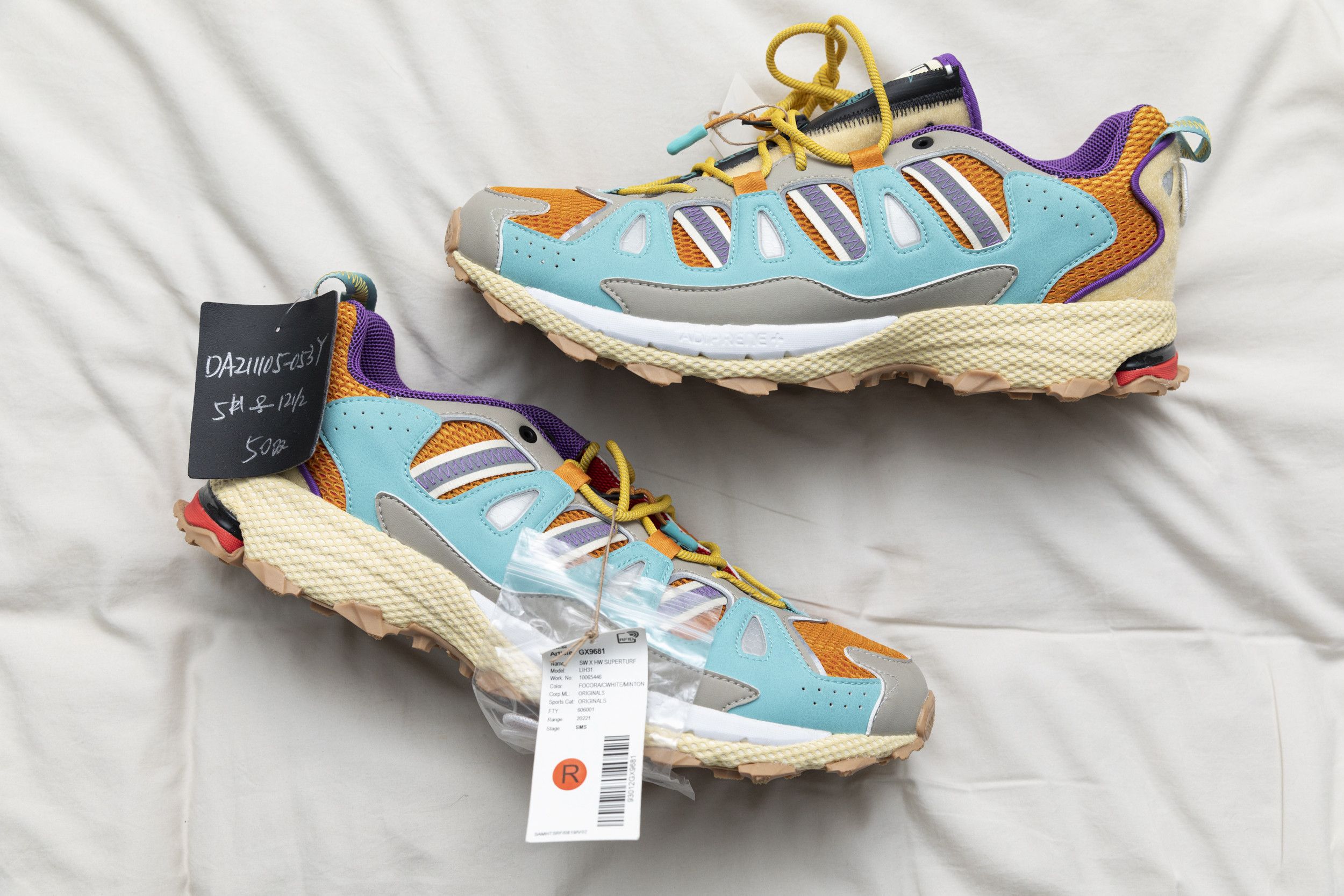 Adidas SAMPLE UNRELEASED Sean Wotherspoon Adidas Hot Superturf Size US 11 / EU 44 - 5 Thumbnail