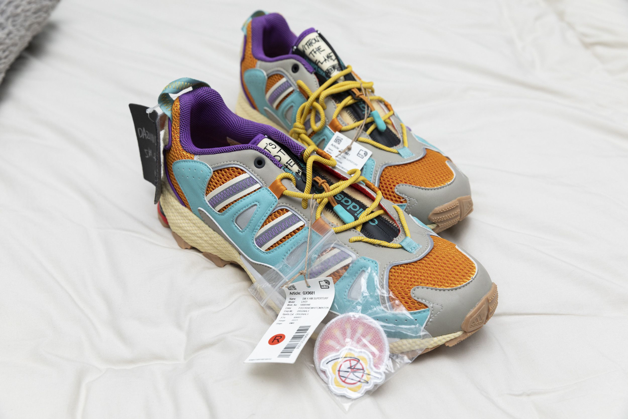 adidas gazelle silver green womens Adidas x Jeremy Scott 2010 Sample 'Rockstar' Shoes – único13