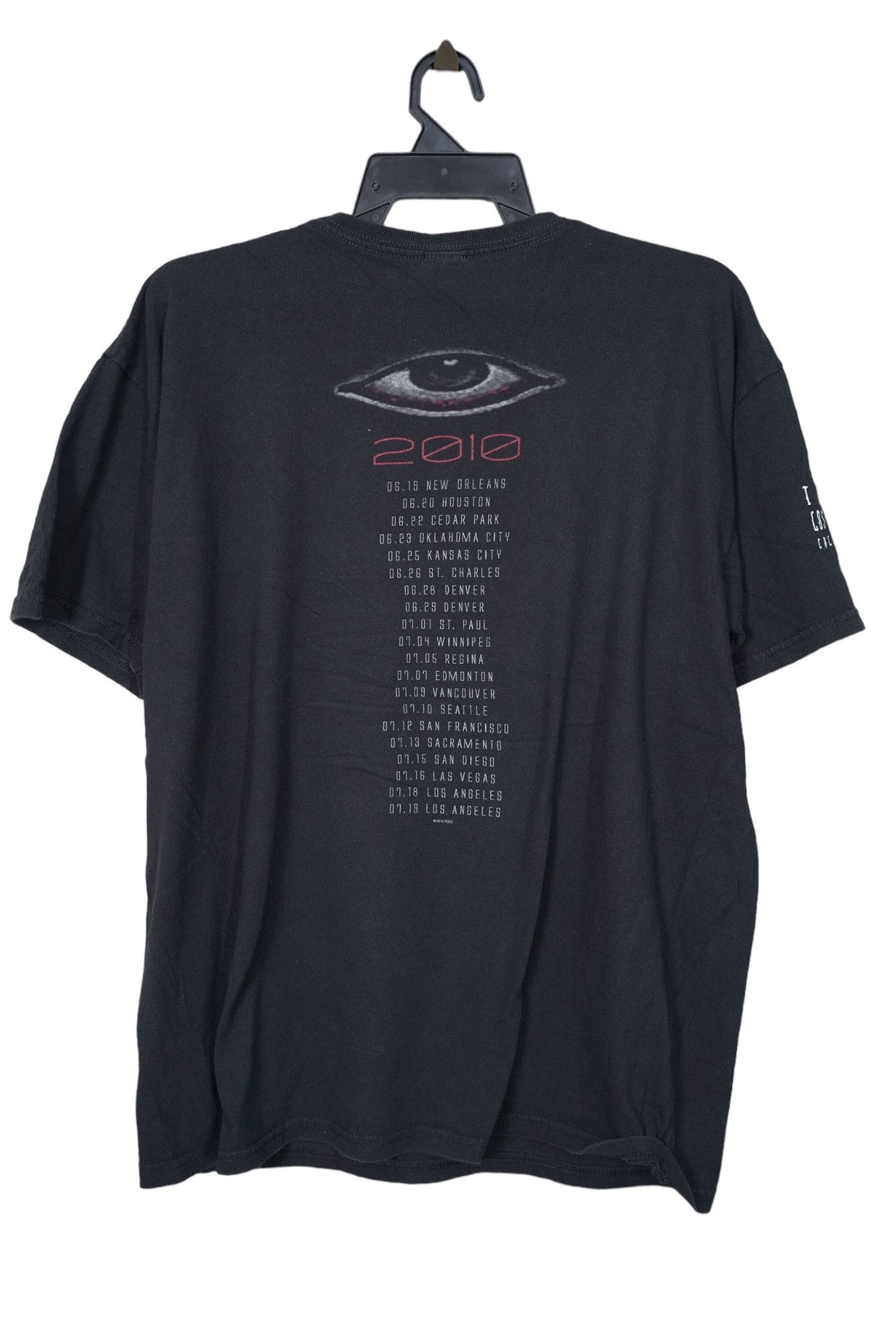 Band Tees × Vintage VINTAGE Y2K Tool Tour TShirt Size US L / EU 52-54 / 3 - 3 Thumbnail