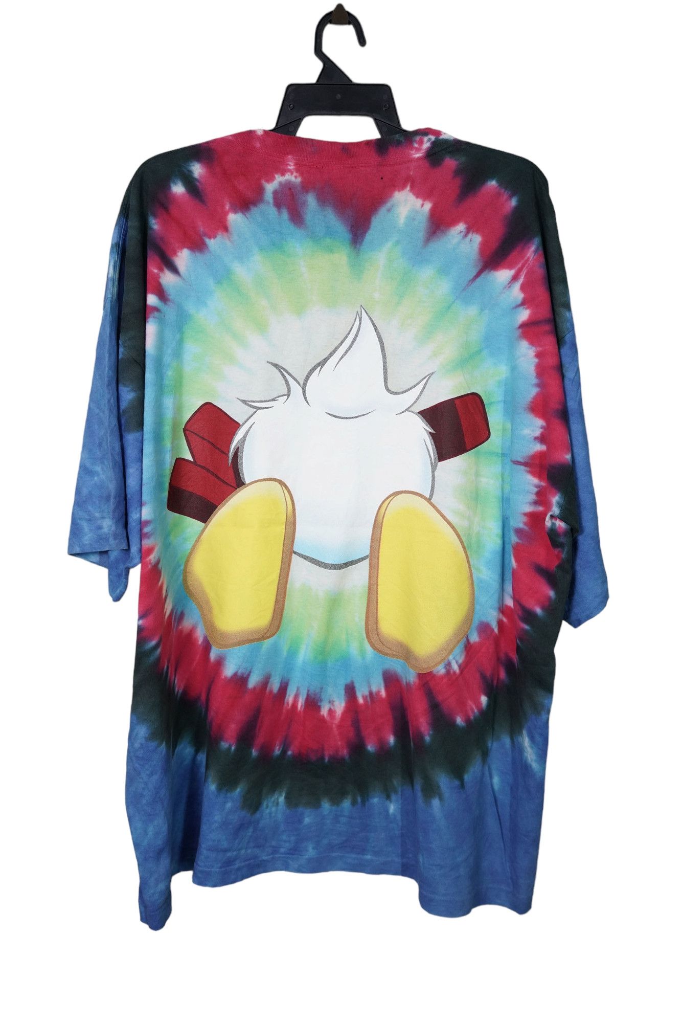 Disney × Vintage VINTAGE Mickey's Philharmagic Single Stitch Tye Dye TShirt Size US XXL / EU 58 / 5 - 3 Thumbnail