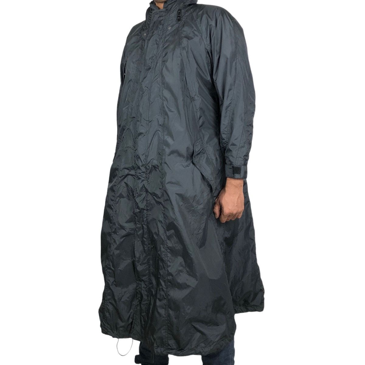image of Issey Miyake Fete 2015Aw Nylon Parachute Light Jacket in Black, Men's (Size Medium)