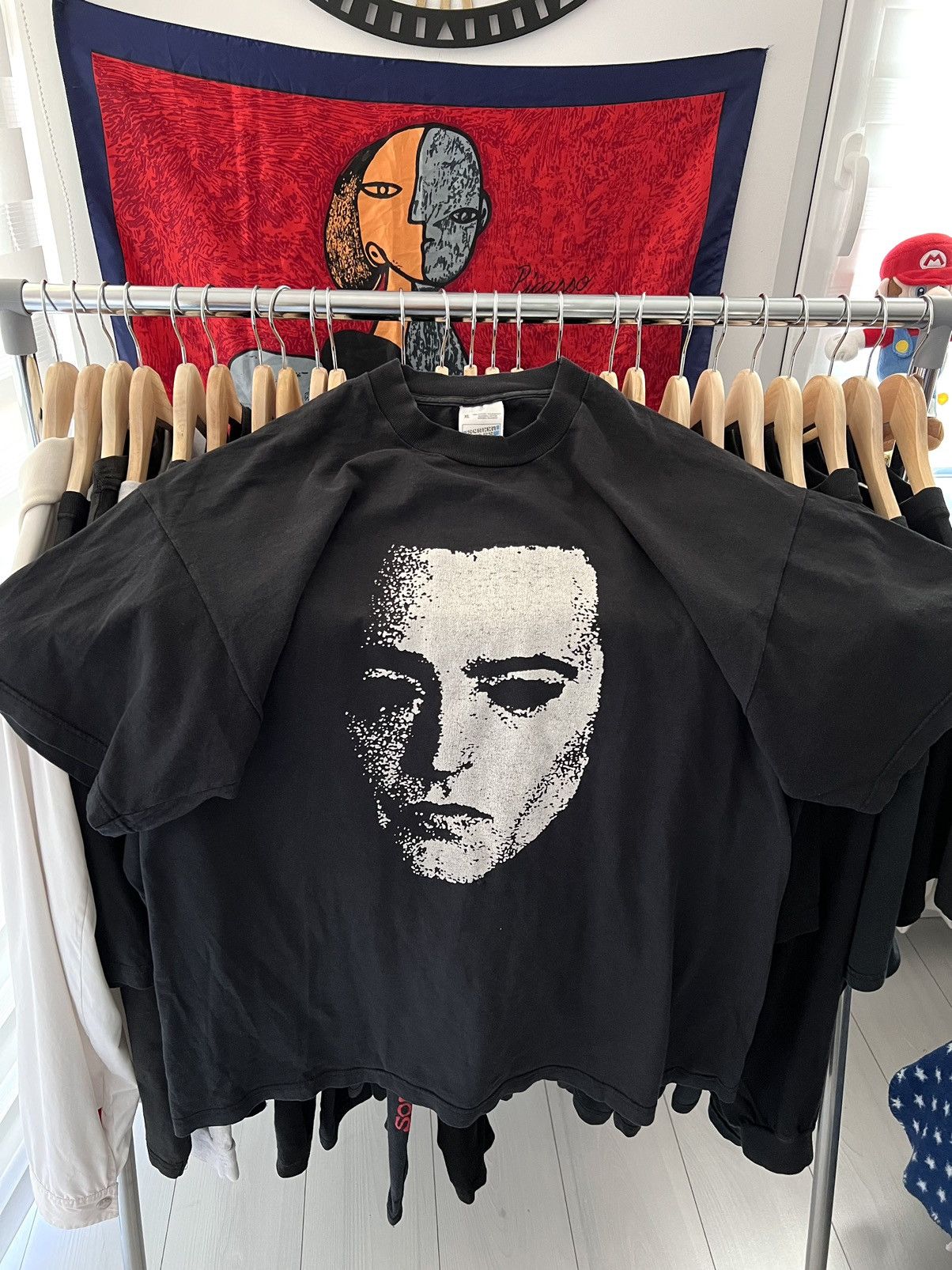 Band Tees × Vintage Saviour Machine 1993 Metal Band Tee Shirt the mask ...