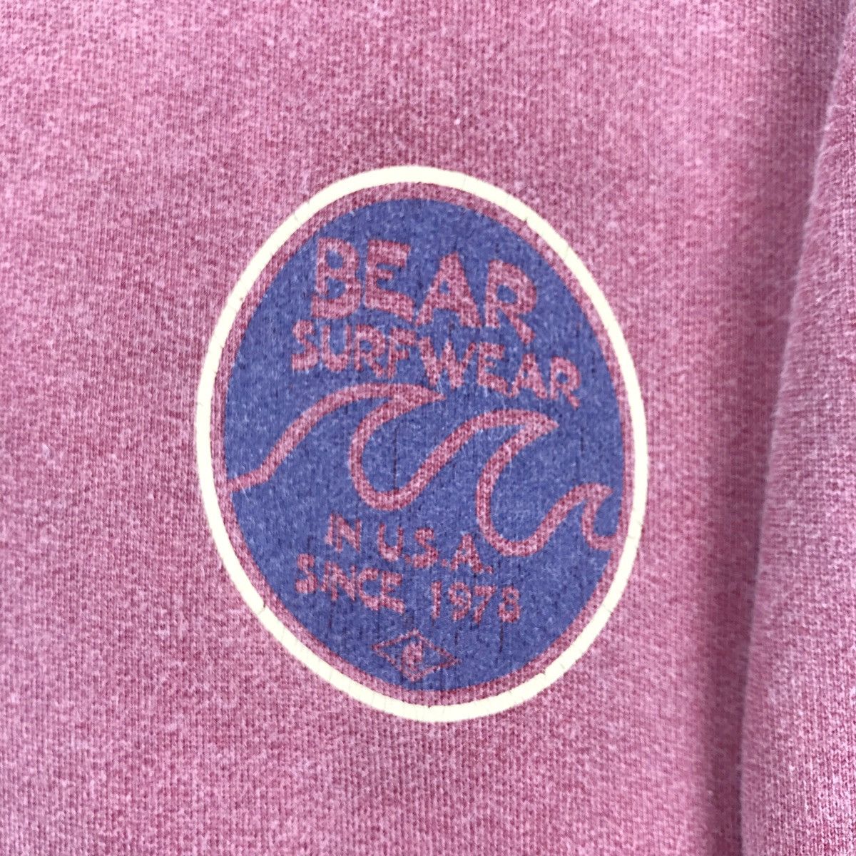 Vintage 90’s Bear Surfboards Sweatshirts Stonewash Red Crewneck Size US M / EU 48-50 / 2 - 7 Thumbnail