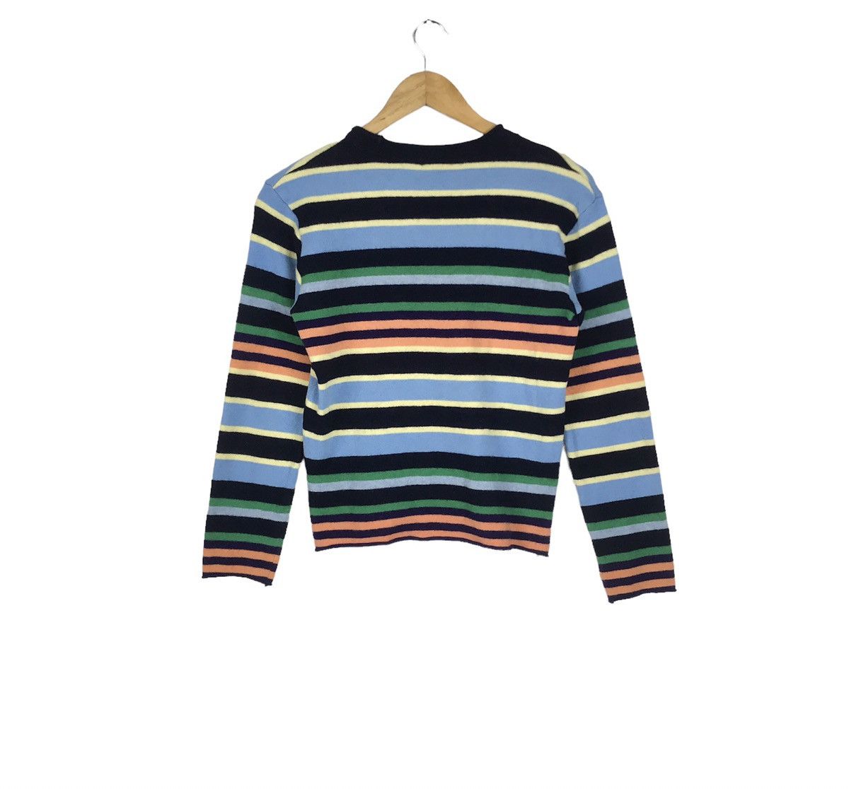 Comme des Garcons AD2006 Comme Des Garcons Homme Plus Stripe Wool Jumper Size S / US 4 / IT 40 - 3 Thumbnail
