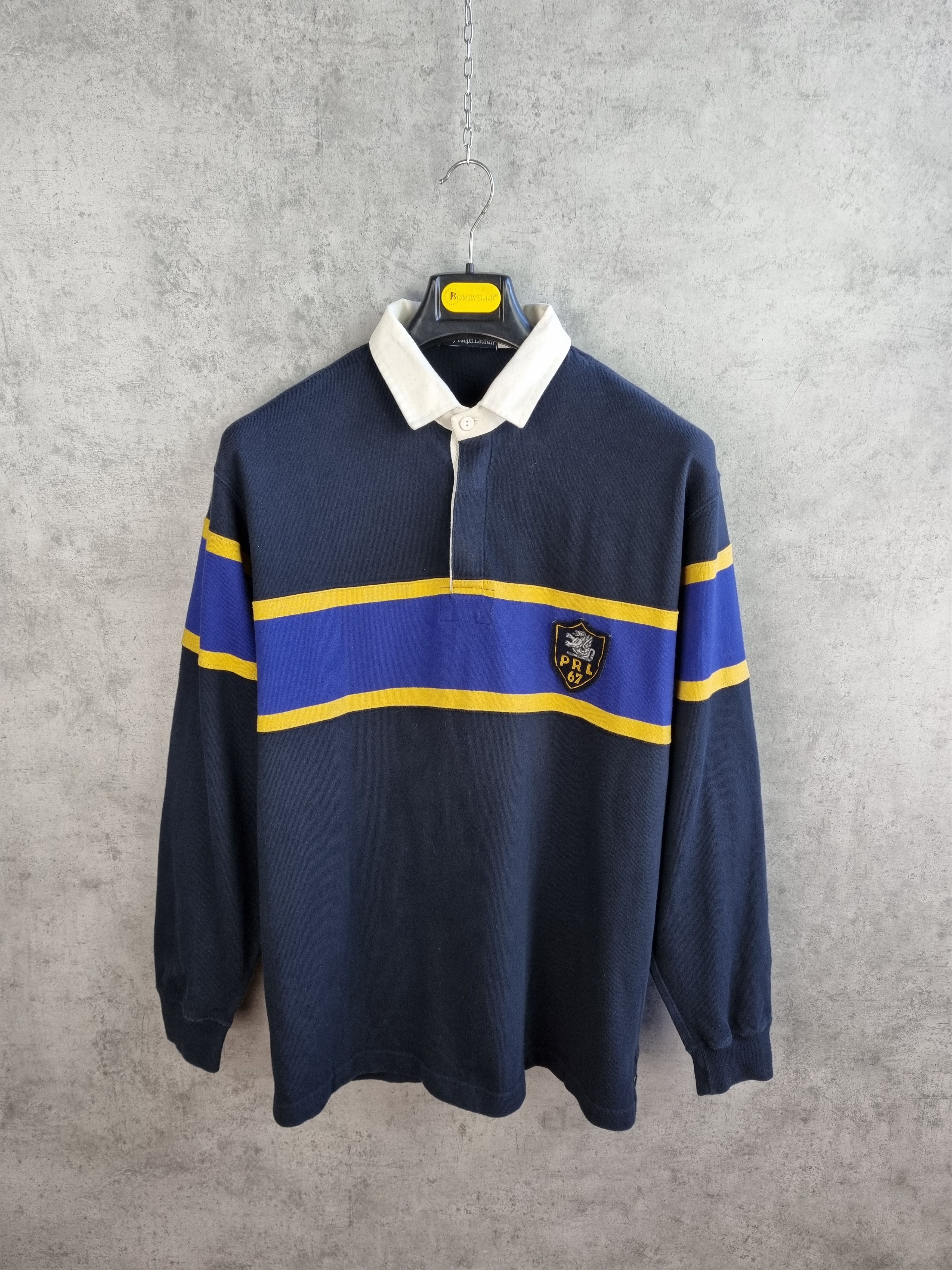 Polo Ralph Lauren × Ralph Lauren × Rap Tees Polo Ralph Lauren Long Sleeve Polo Size US XL / EU 56 / 4 - 2 Thumbnail