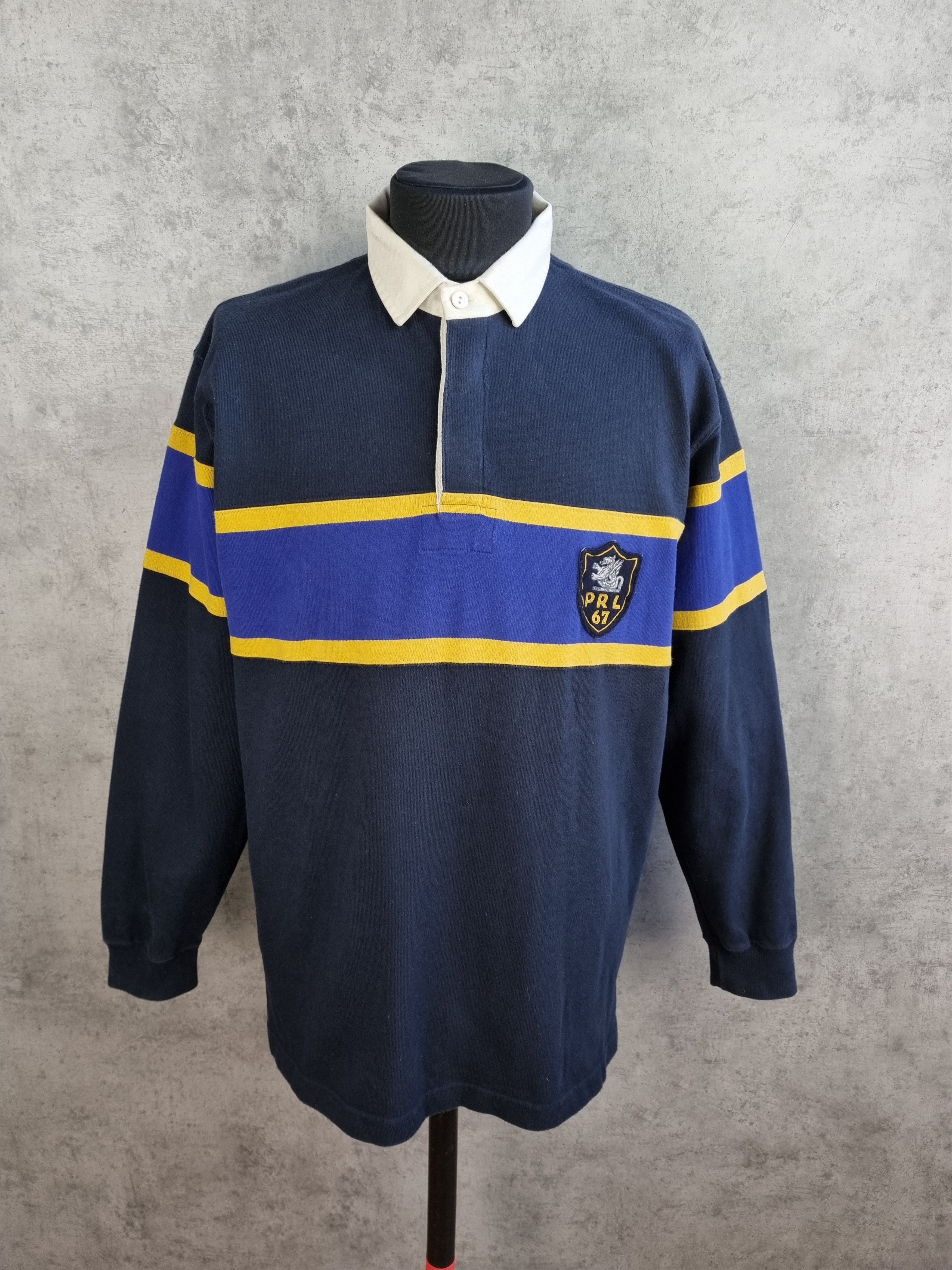 Polo Ralph Lauren × Ralph Lauren × Rap Tees Polo Ralph Lauren Long Sleeve Polo Size US XL / EU 56 / 4 - 1 Thumbnail