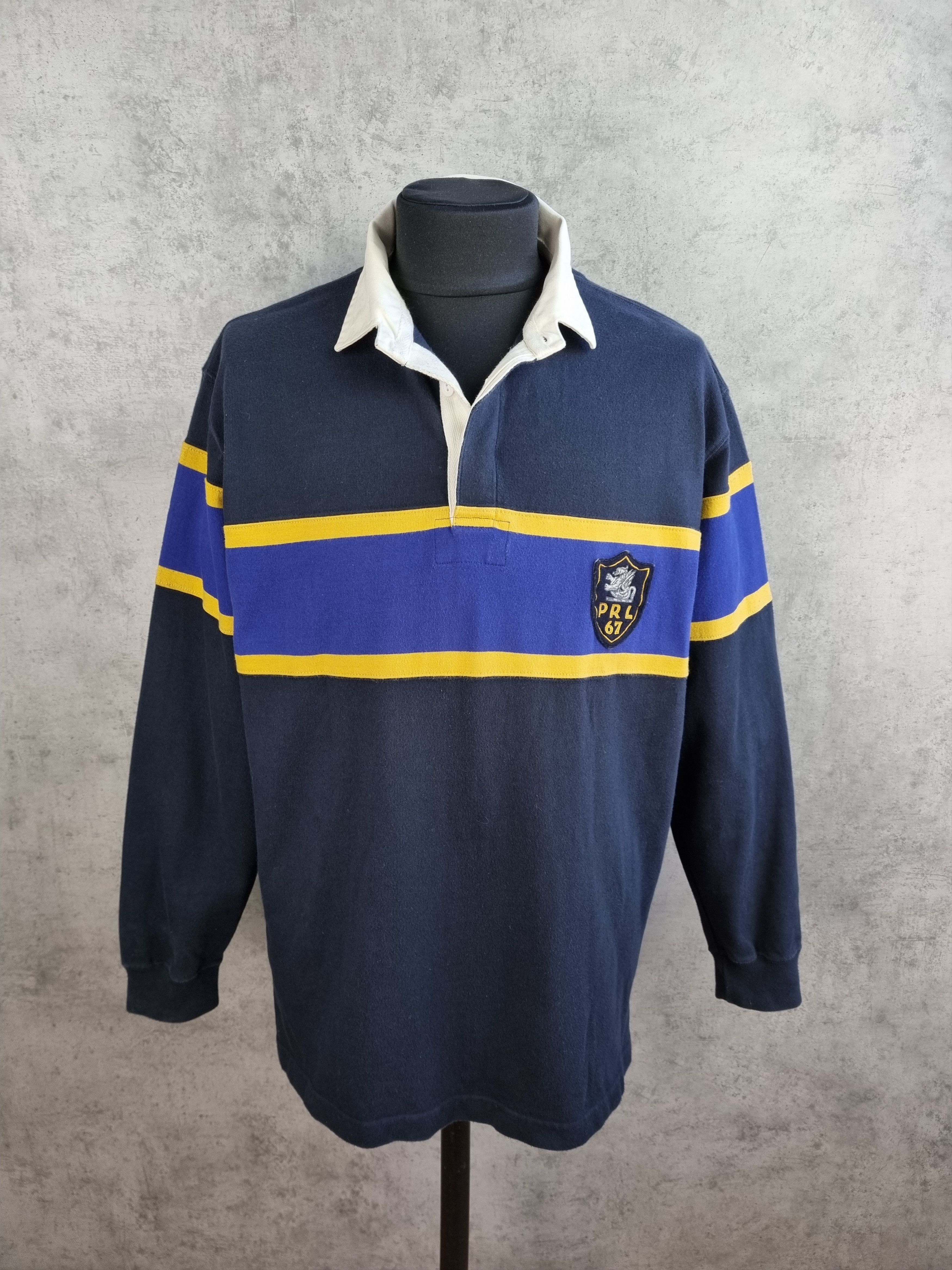 Polo Ralph Lauren × Ralph Lauren × Rap Tees Polo Ralph Lauren Long Sleeve Polo Size US XL / EU 56 / 4 - 3 Thumbnail