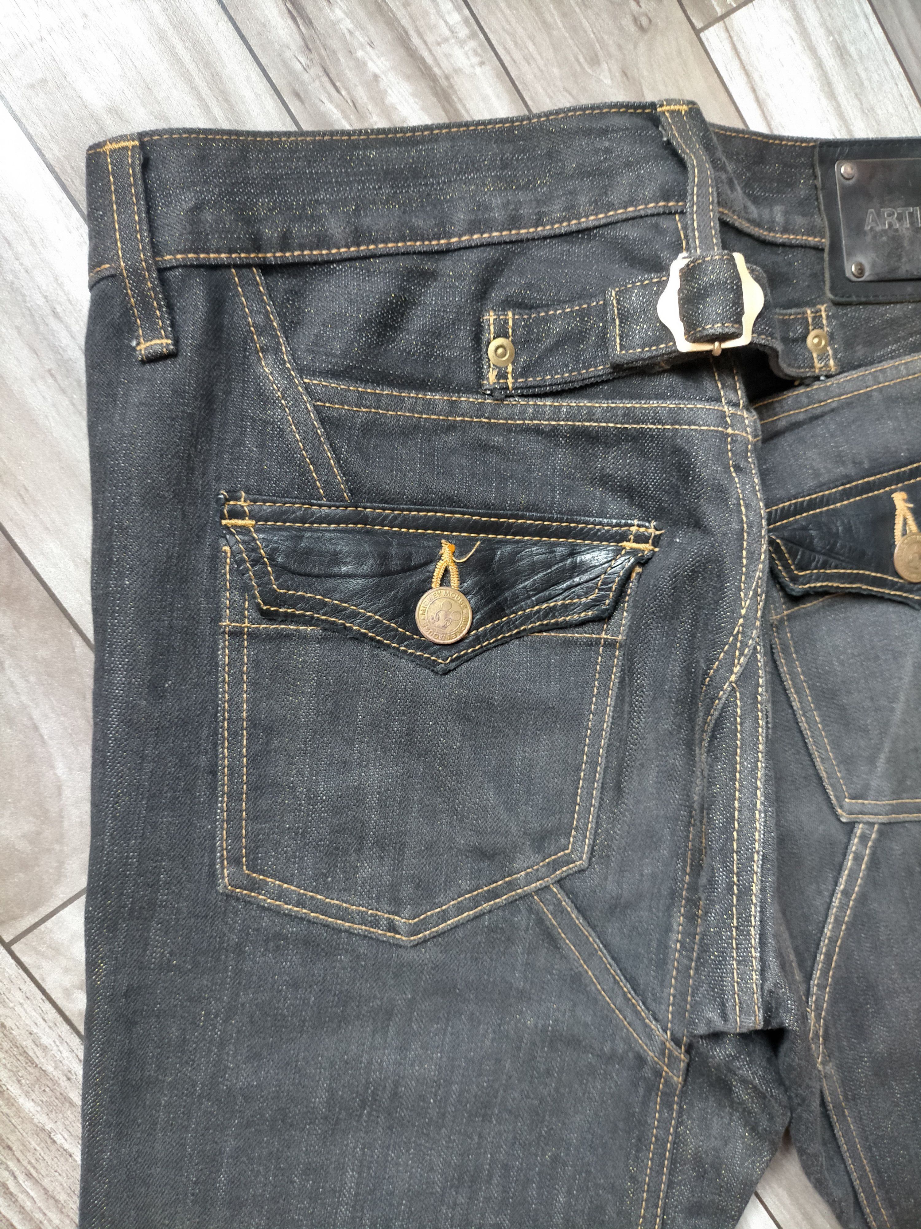 Hysteric Glamour × Japanese Brand Mickey Mouse X Artisan X Walt Disnep Denim pants Size US 32 / EU 48 - 8 Thumbnail