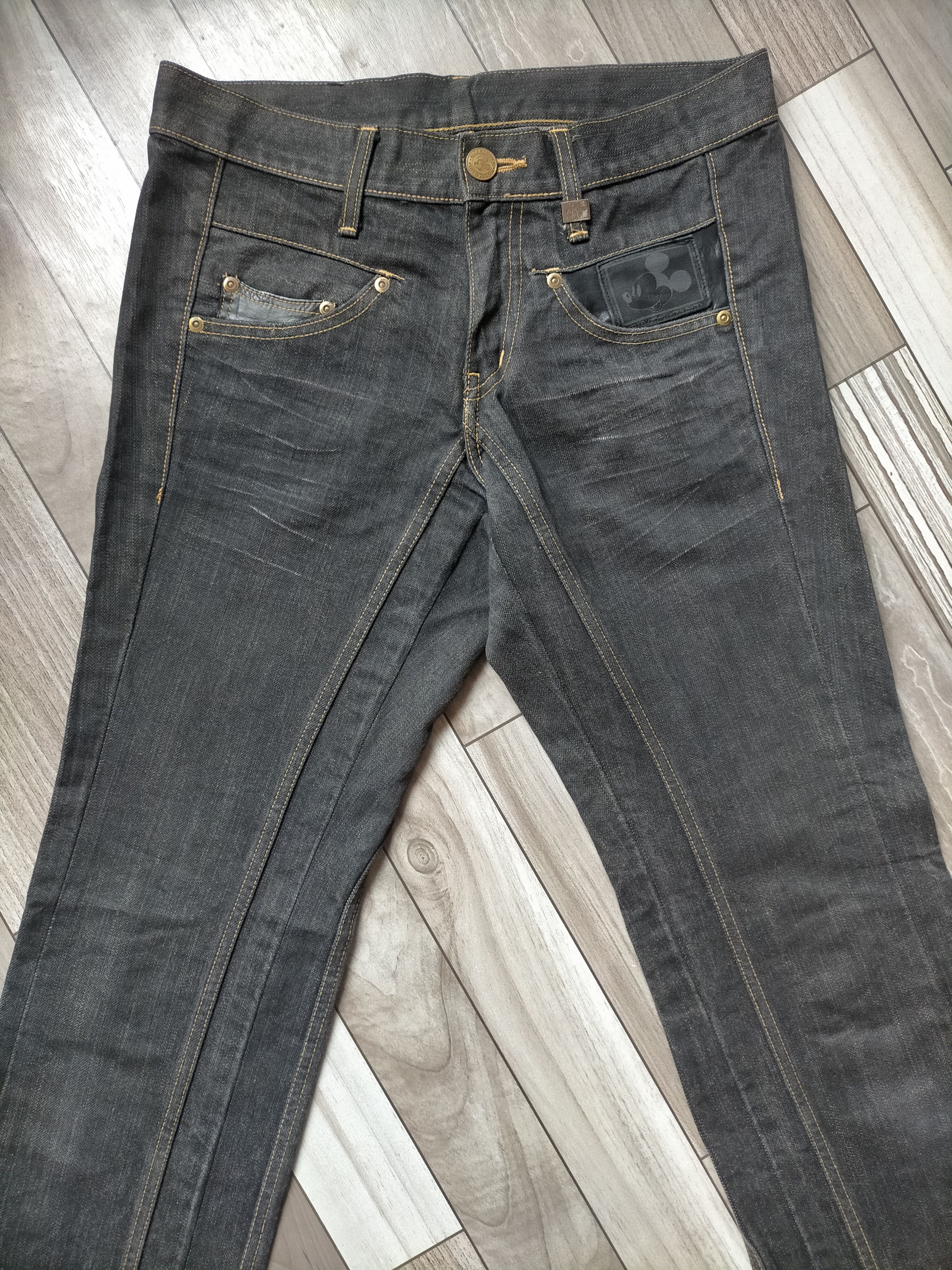 Hysteric Glamour × Japanese Brand Mickey Mouse X Artisan X Walt Disnep Denim pants Size US 32 / EU 48 - 3 Thumbnail