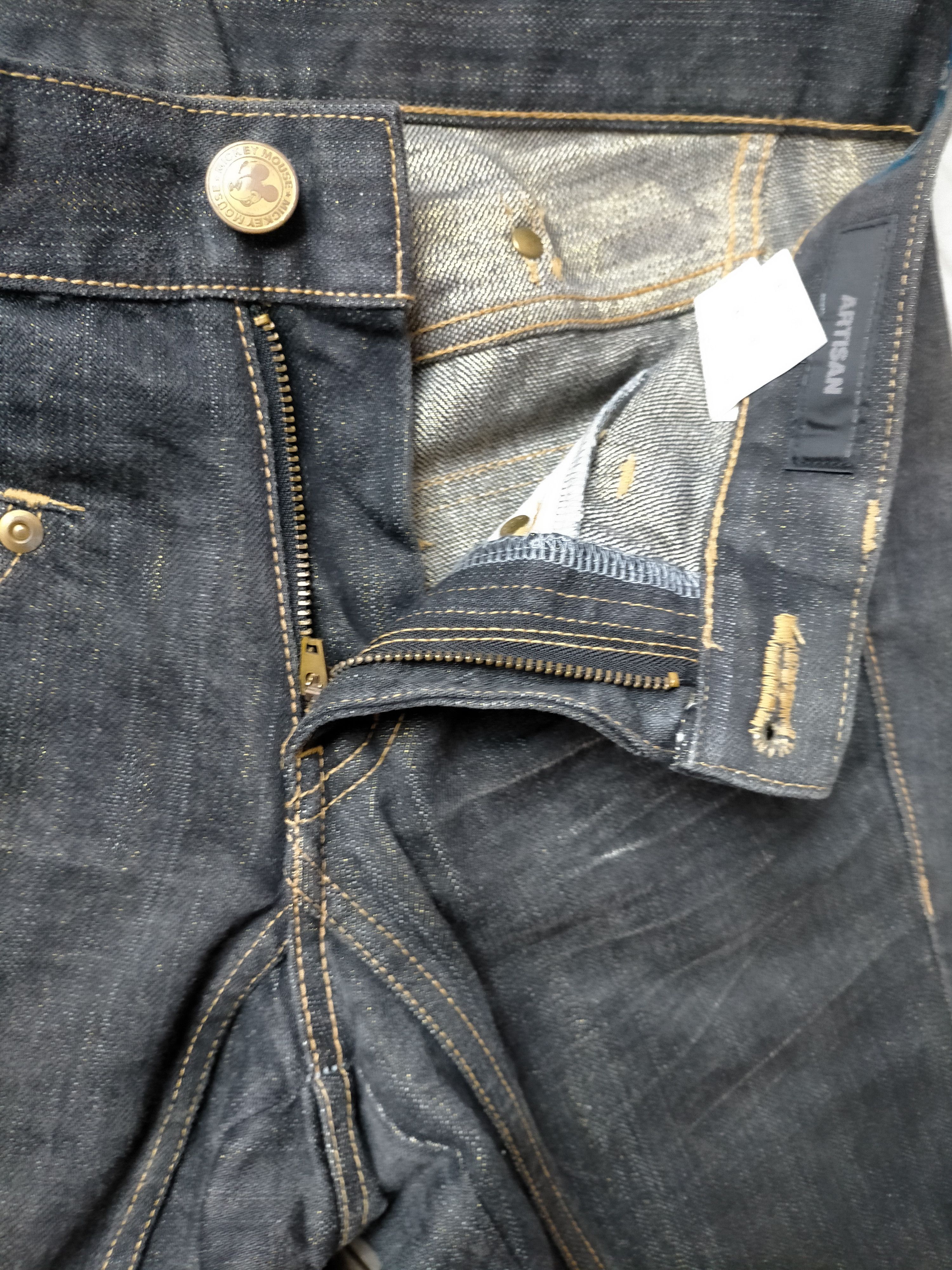 Hysteric Glamour × Japanese Brand Mickey Mouse X Artisan X Walt Disnep Denim pants Size US 32 / EU 48 - 10 Thumbnail