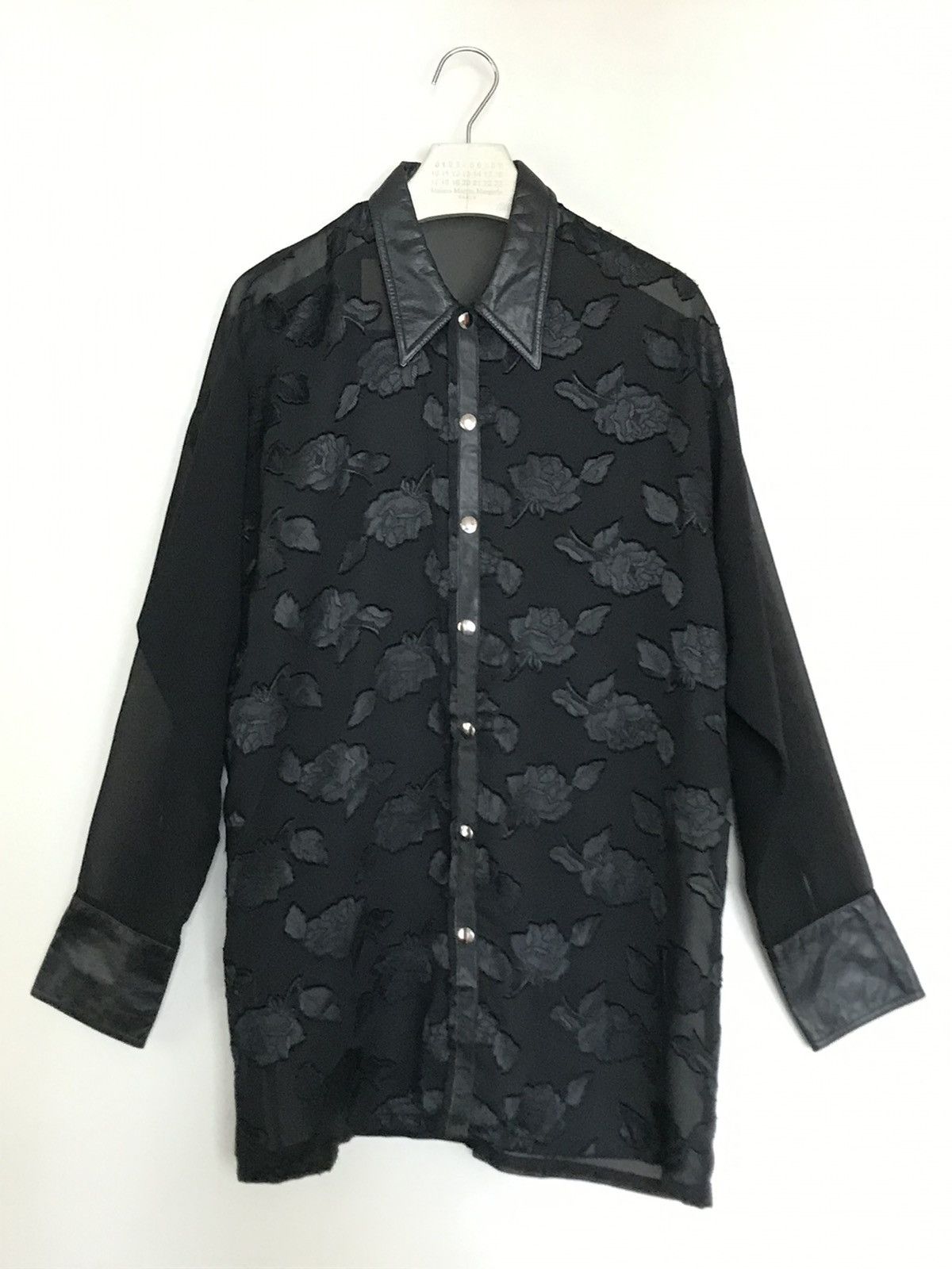 Vintage rose see-through shirt