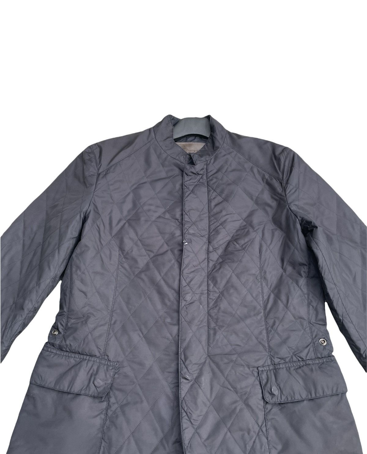 Designer × Salvatore Ferragamo Vintage Salvatore Ferragamo Quilted Jacket Size US M / EU 48-50 / 2 - 4 Thumbnail