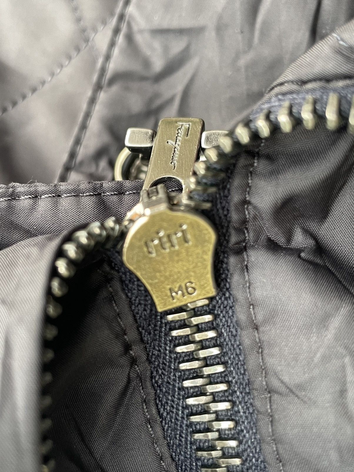 Designer × Salvatore Ferragamo Vintage Salvatore Ferragamo Quilted Jacket Size US M / EU 48-50 / 2 - 13 Thumbnail