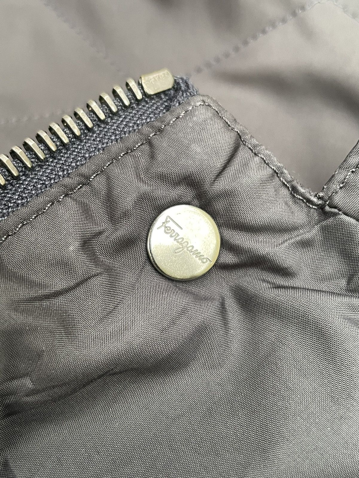 Designer × Salvatore Ferragamo Vintage Salvatore Ferragamo Quilted Jacket Size US M / EU 48-50 / 2 - 15 Thumbnail