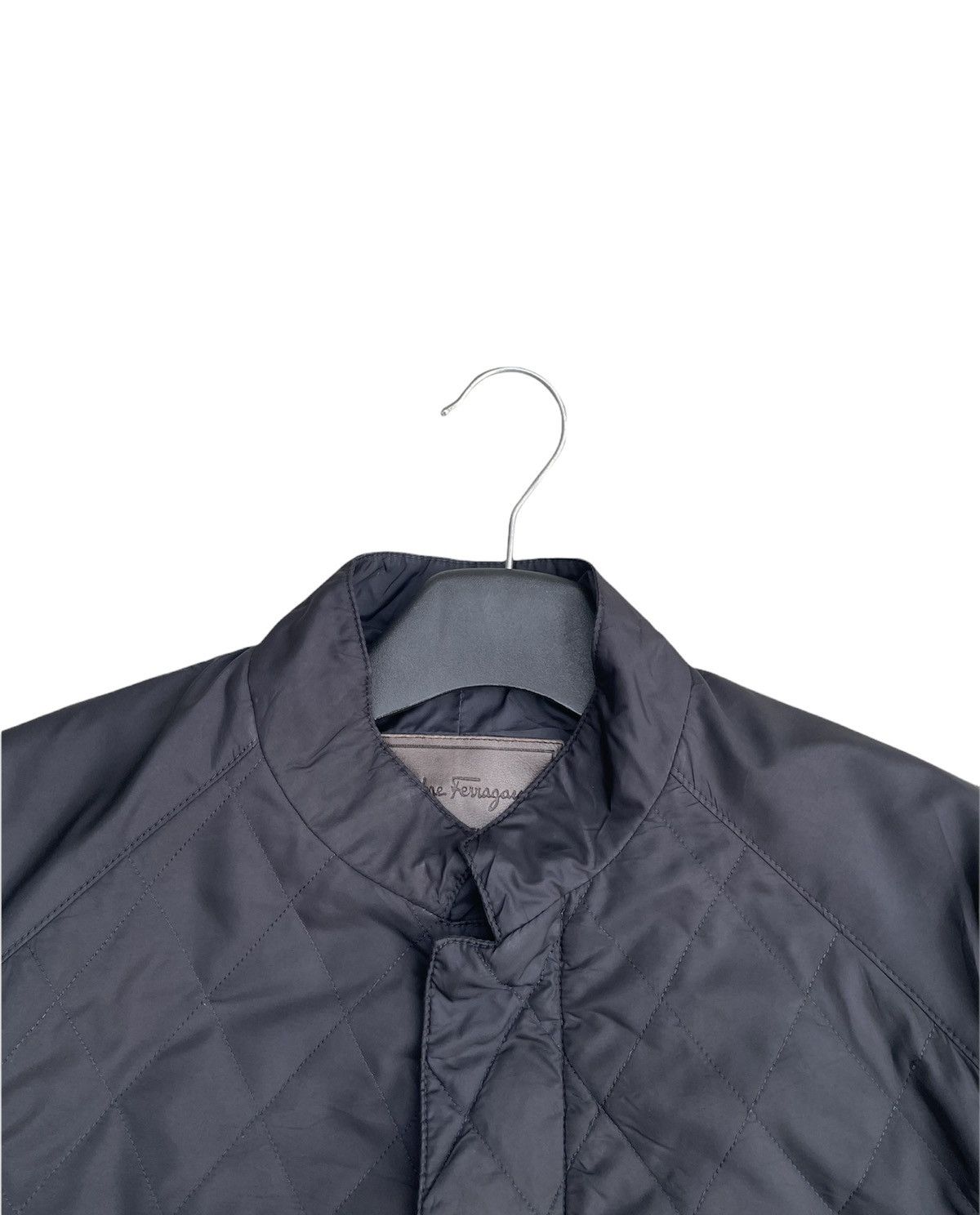 Designer × Salvatore Ferragamo Vintage Salvatore Ferragamo Quilted Jacket Size US M / EU 48-50 / 2 - 5 Thumbnail