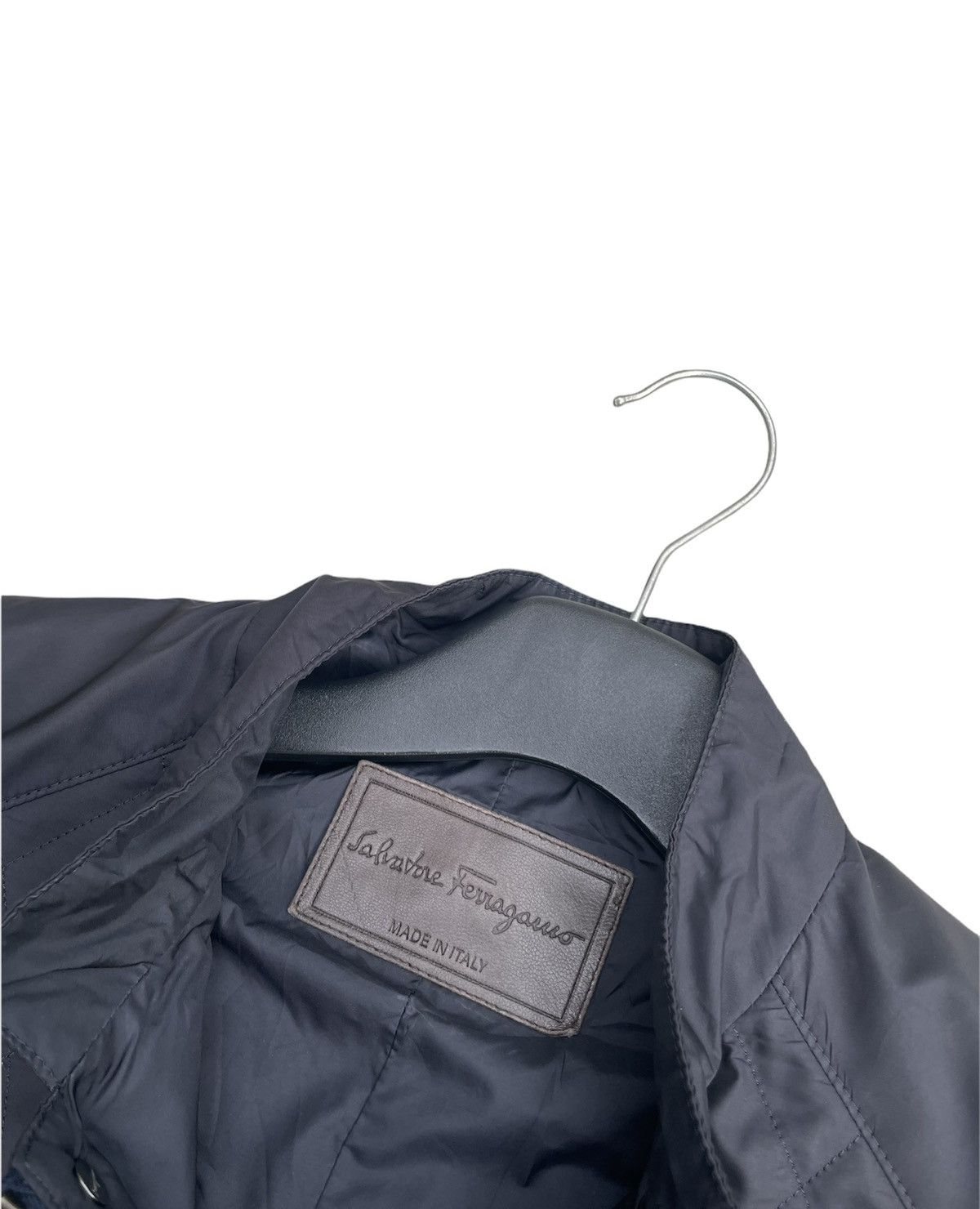 Designer × Salvatore Ferragamo Vintage Salvatore Ferragamo Quilted Jacket Size US M / EU 48-50 / 2 - 6 Thumbnail