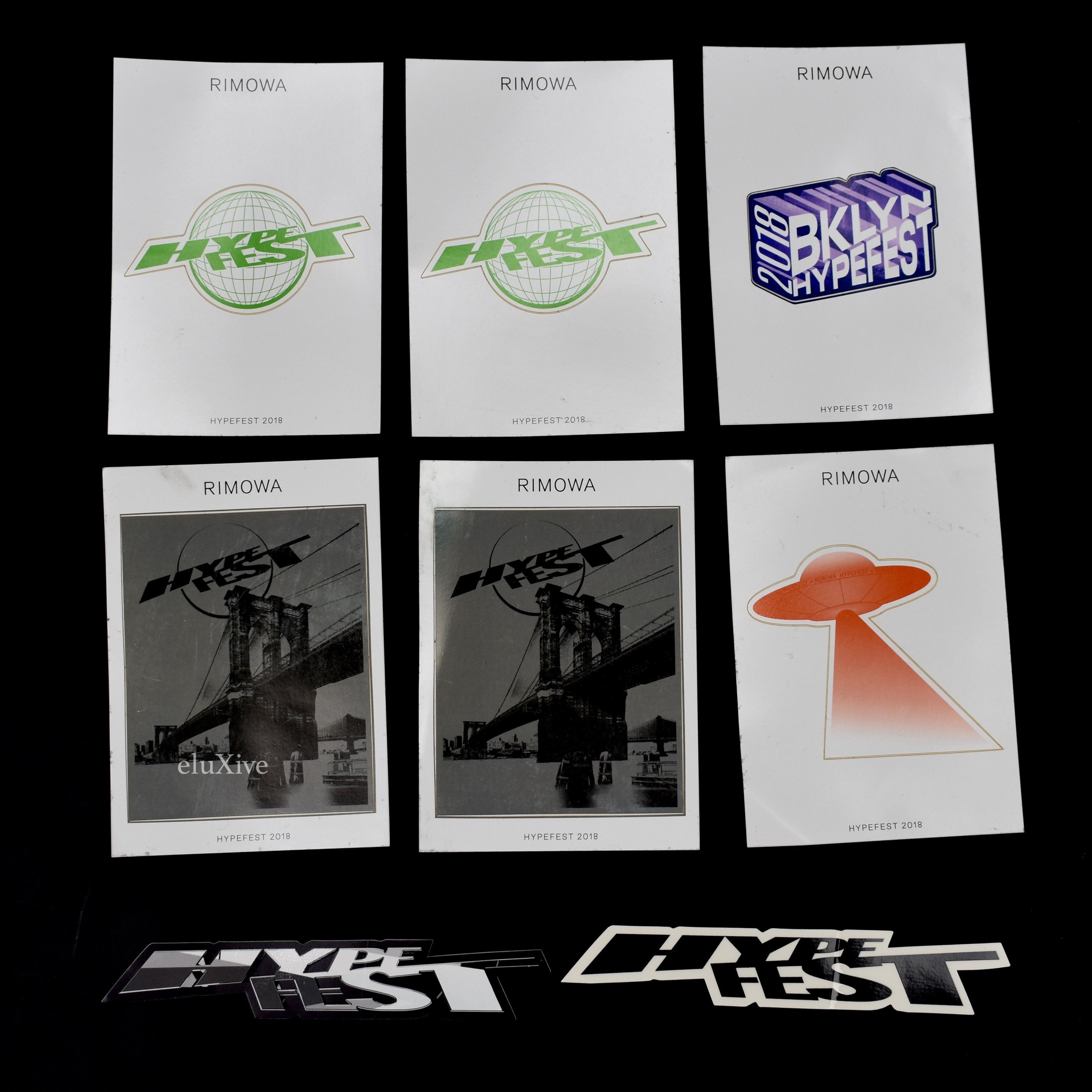 Hypebeast Rimowa Off White Hypefest Sticker Pack | Grailed