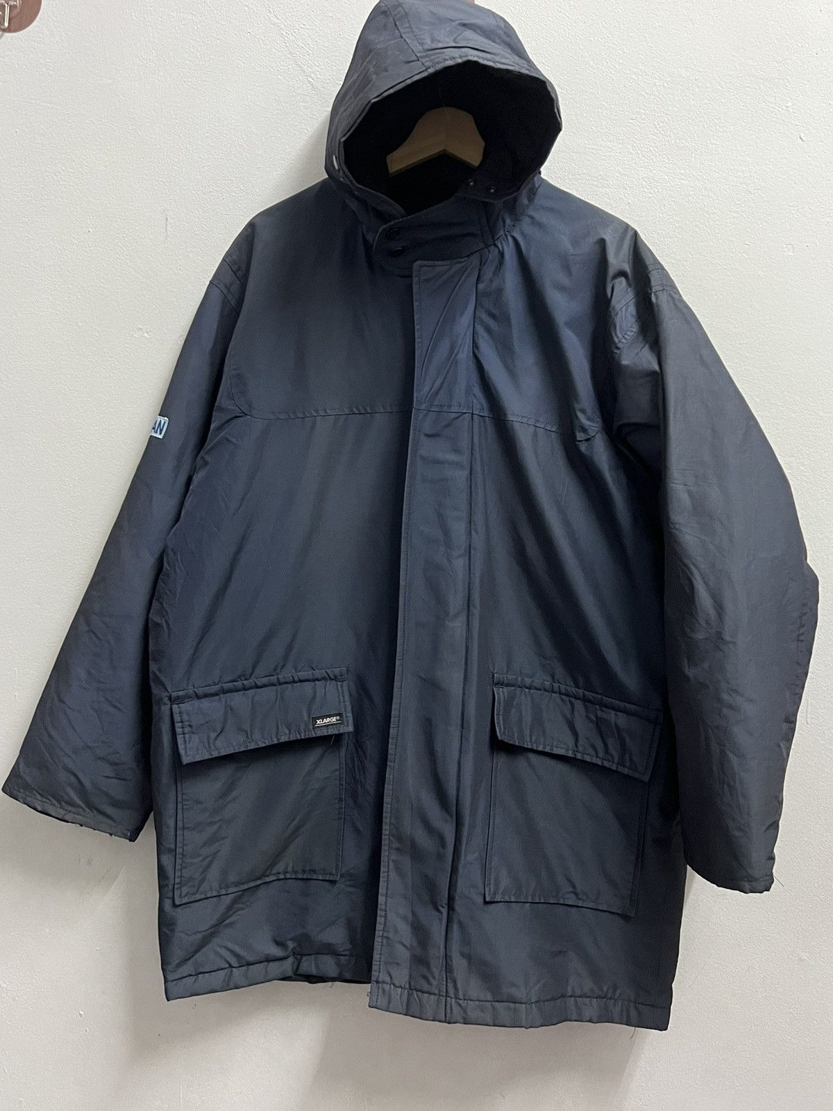 X-LARGE X LARGE civilian Issue vintage zip Jacket hooded logo Size US L / EU 52-54 / 3 - 1 Thumbnail